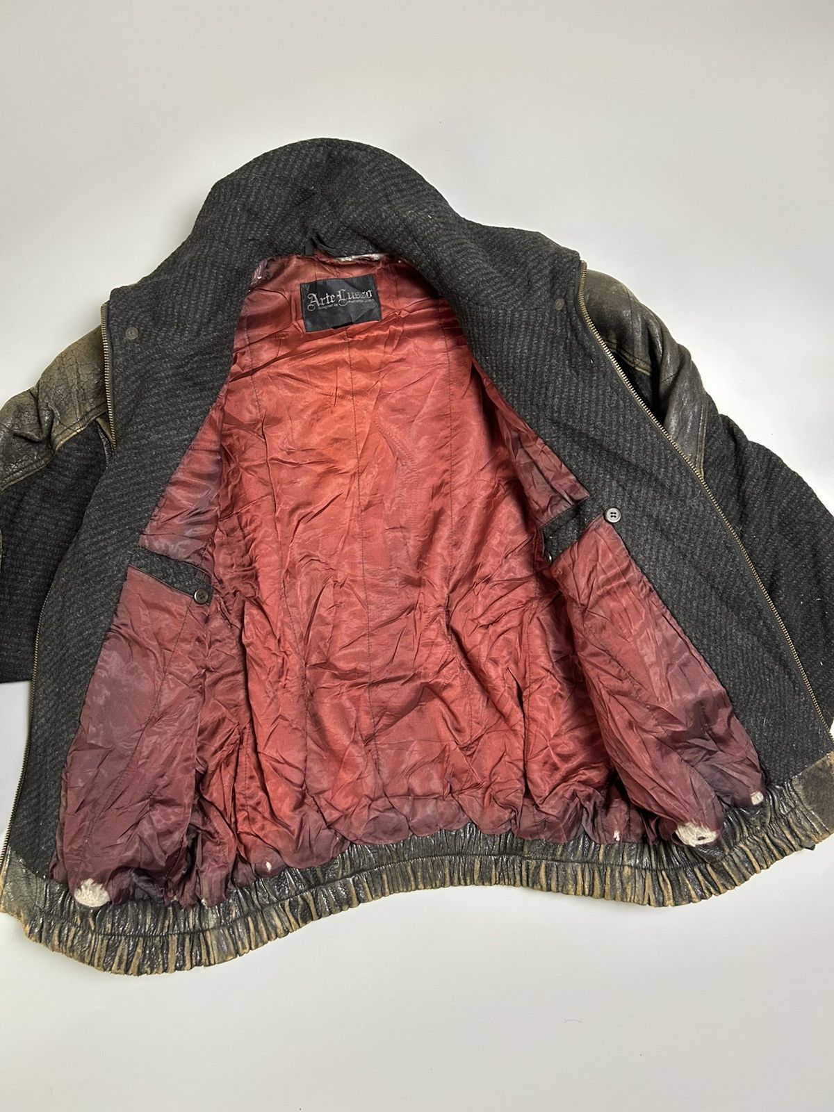 Leather Vintage Leather Jacket Size US L / EU 52-54 / 3 - 8 Thumbnail