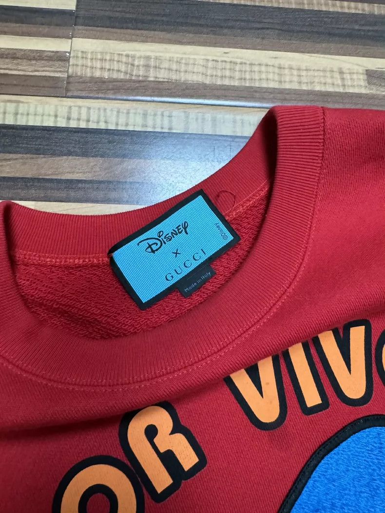 Gucci Gucci Disney co-branded sweatshirt 2502-Nextarrow Size US S / EU 44-46 / 1 - 3 Thumbnail