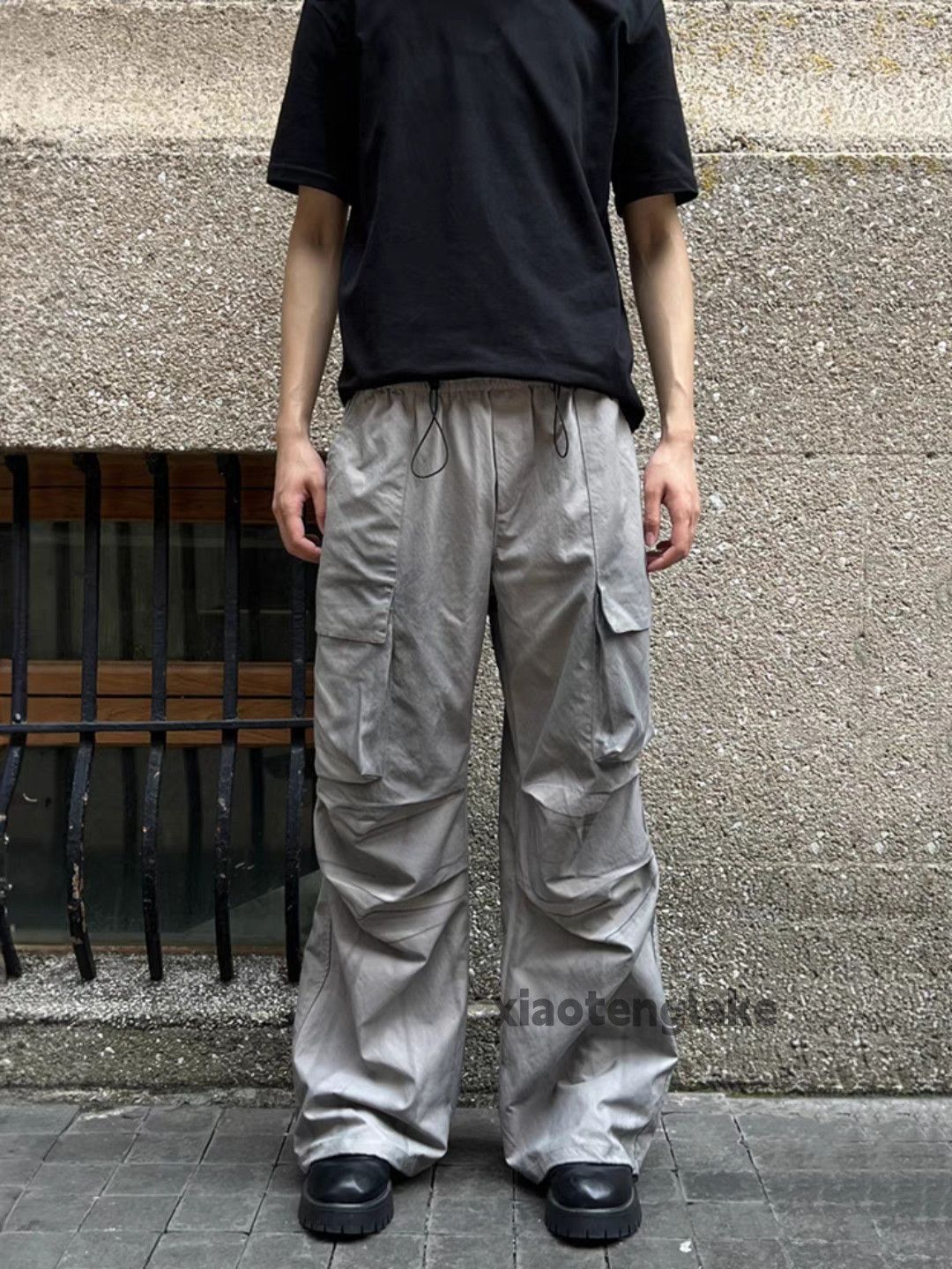 Designer × Japanese Brand × Vintage utility pleated military outdoor loose hiphop cargo pants Size US 32 / EU 48 - 4 Thumbnail