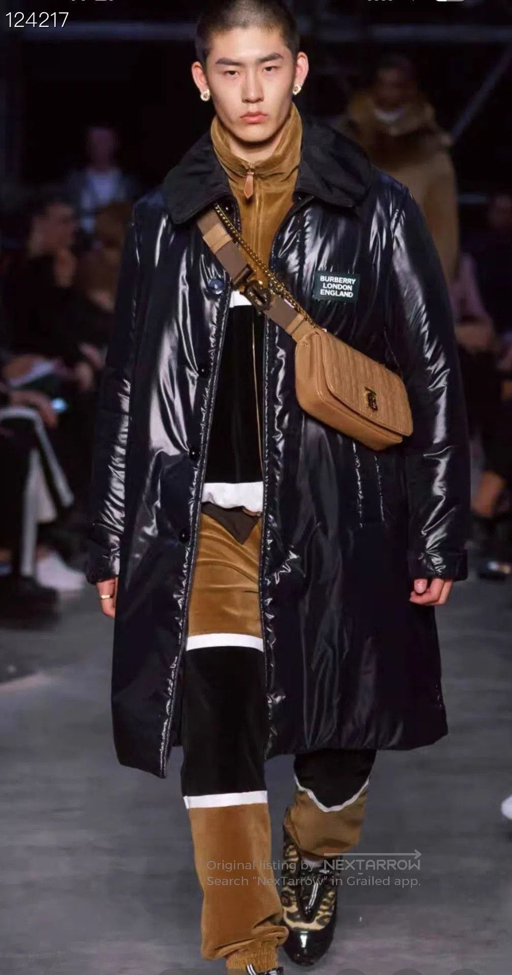Burberry Burberry Black Logo Long Coat M. Size US M / EU 48-50 / 2 - 8 Thumbnail