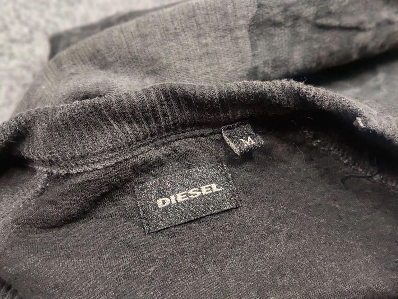 Diesel Diesel Snake Gray Faded Oversized Sweatshirts Vintage Style Size US M / EU 48-50 / 2 - 14 Thumbnail