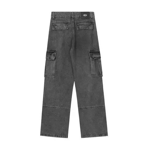 Designer × Japanese Brand × Vintage baggy distressed faded cargo jeans Size US 30 / EU 46 - 3 Thumbnail