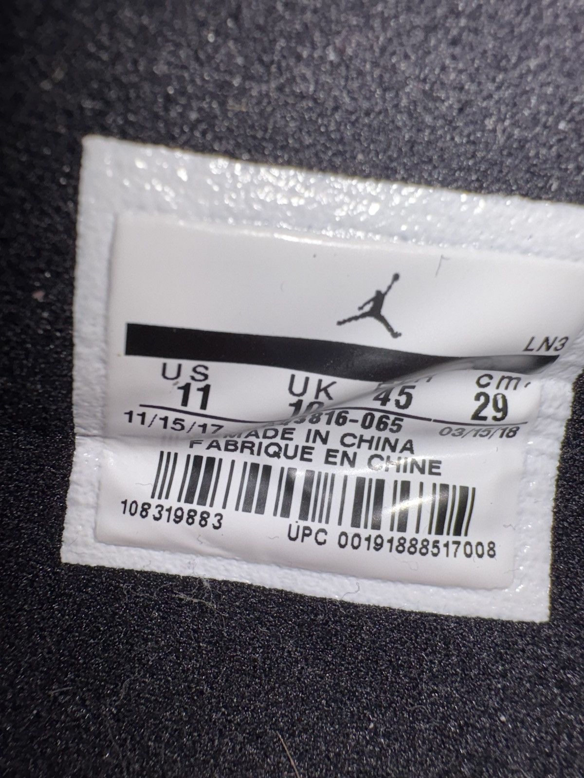 Jordan Brand Jordan 4 Raptors Size US 11 / EU 44 - 7 Thumbnail