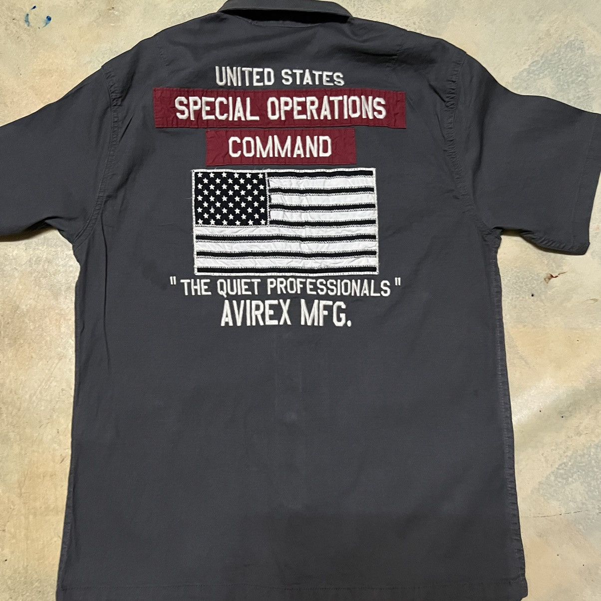 Avirex Avirex Military Army Style Big Logo Full patches Shirt Size US M / EU 48-50 / 2 - 10 Thumbnail