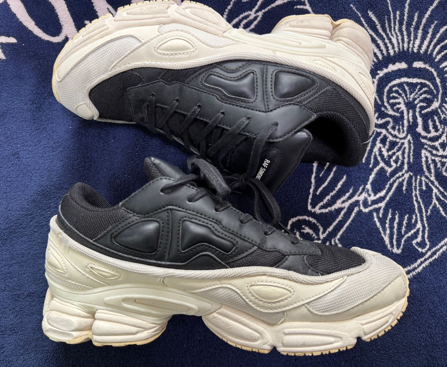 Adidas Raf Simons Ozweego 3 Cream Black