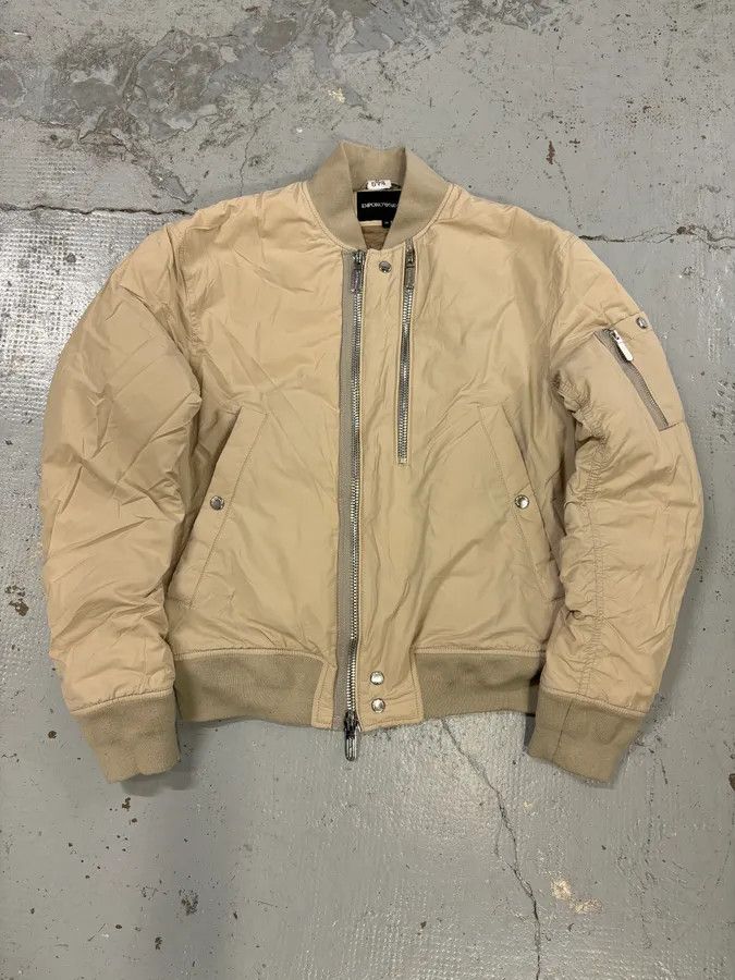 Armani × Emporio Armani Emporio Armani vintage nylon bomber jacket