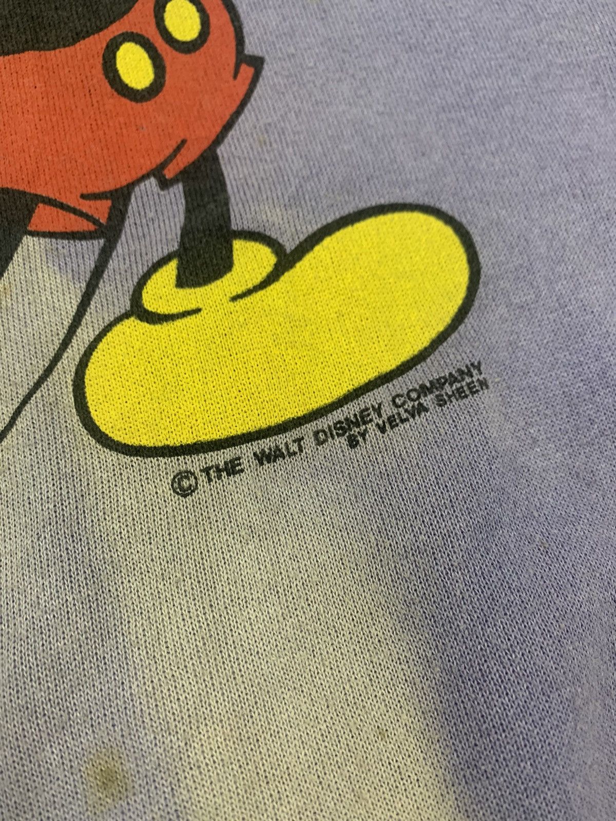 Mickey Mouse × Velva Sheen × Vintage Vintage Mickey Mouse Sweatshirt by Velva Sheen Made in Usa Size US M / EU 48-50 / 2 - 8 Thumbnail