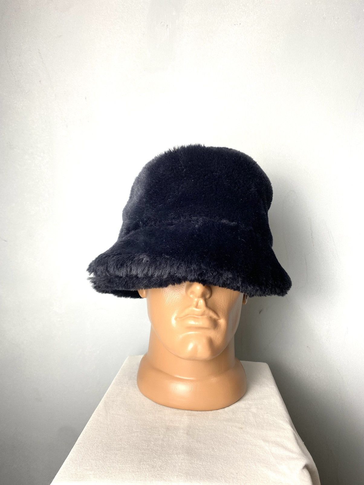 Vintage Vintage Brown Mohair Fur Hat Fuzzy Panama Hype Size ONE SIZE - 2 Thumbnail