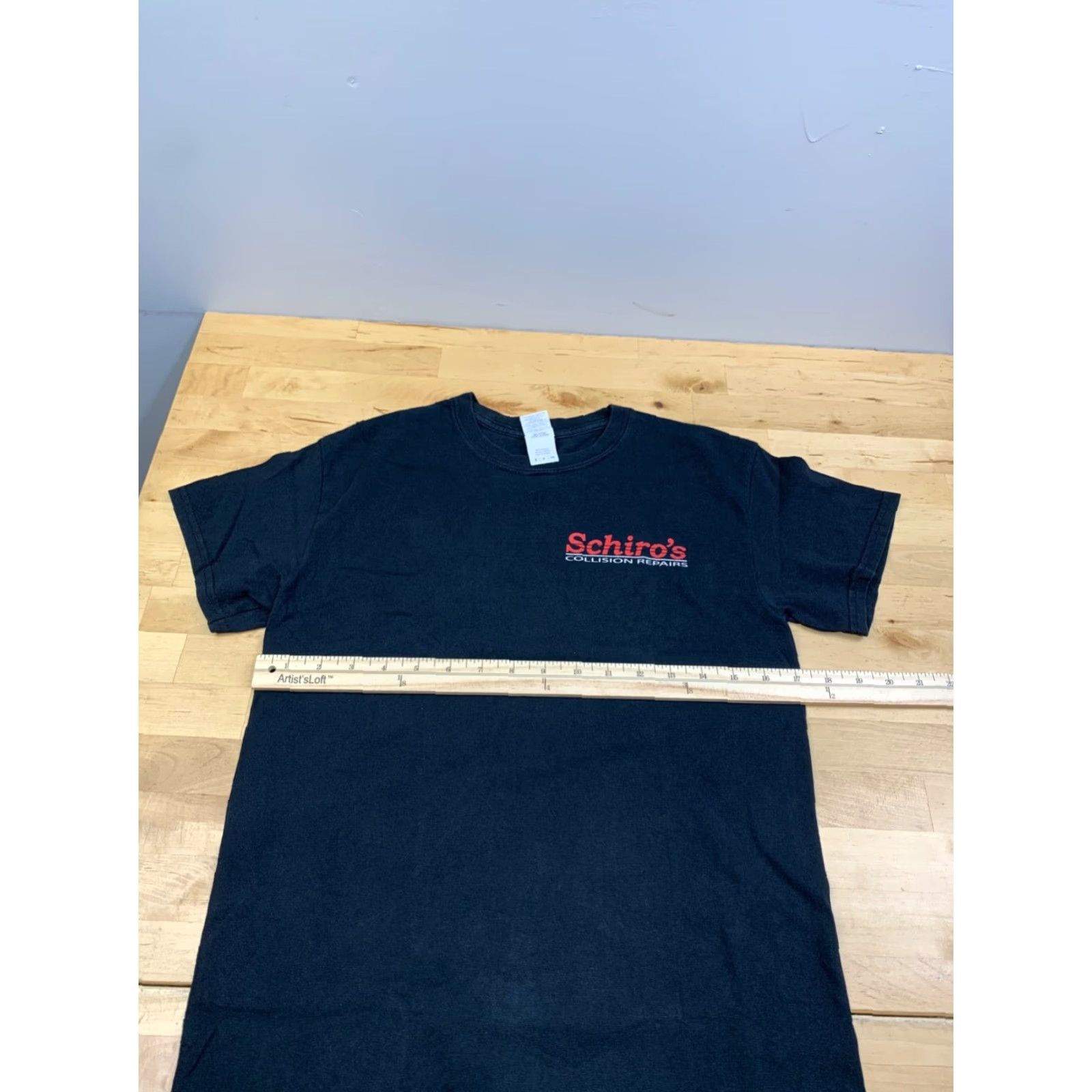 Gildan Car Collision Repair Shop Shirt Mens S Black Classic Muscle Car Size US S / EU 44-46 / 1 - 6 Thumbnail