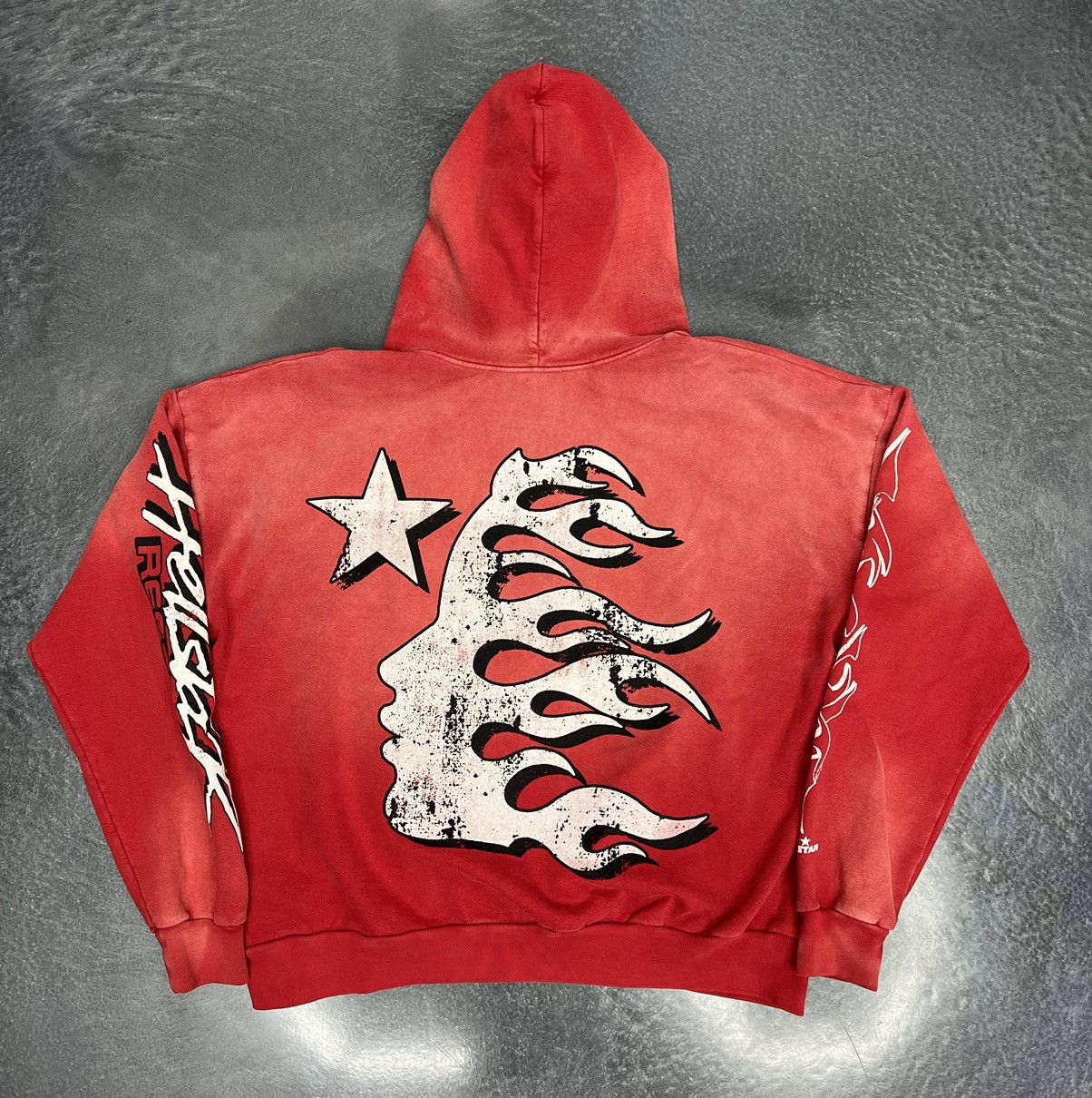 HELLSTAR Hellstar Records Hoodie Size US M / EU 48-50 / 2 - 7 Thumbnail