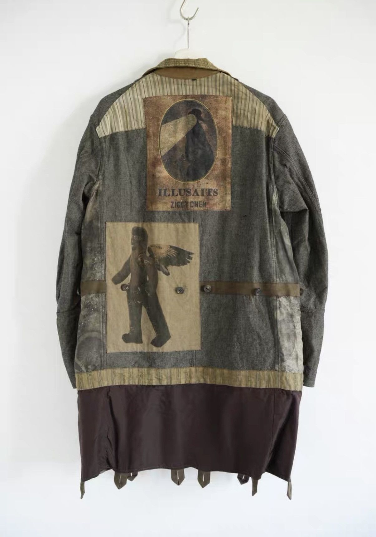 Yohji Yamamoto Ziggy Chen 22aw Illusion Reversible Jacket K4 Size US S / EU 44-46 / 1 - 1 Thumbnail
