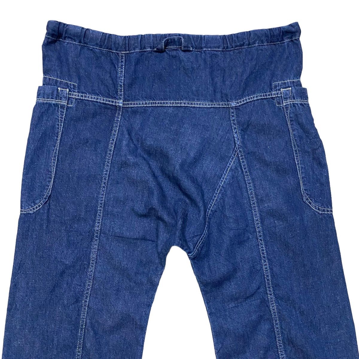 TIGRE BROCANTE BROCANTE Denim Cropped Pants Drawstring Size US 32 / EU 48 - 9 Thumbnail