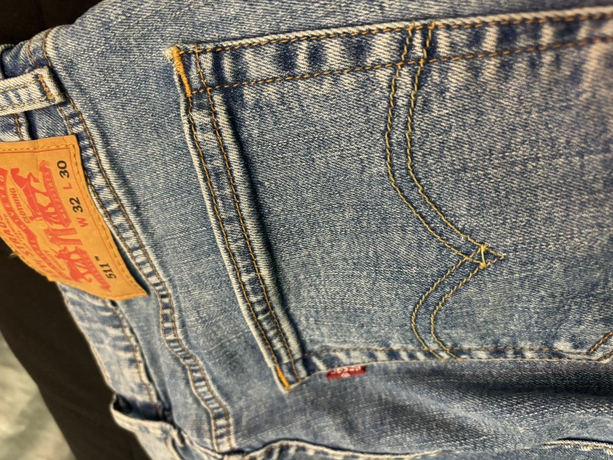 Levi's Levis Blue Skinny Jeans Size US 32 / EU 48 - 5 Thumbnail