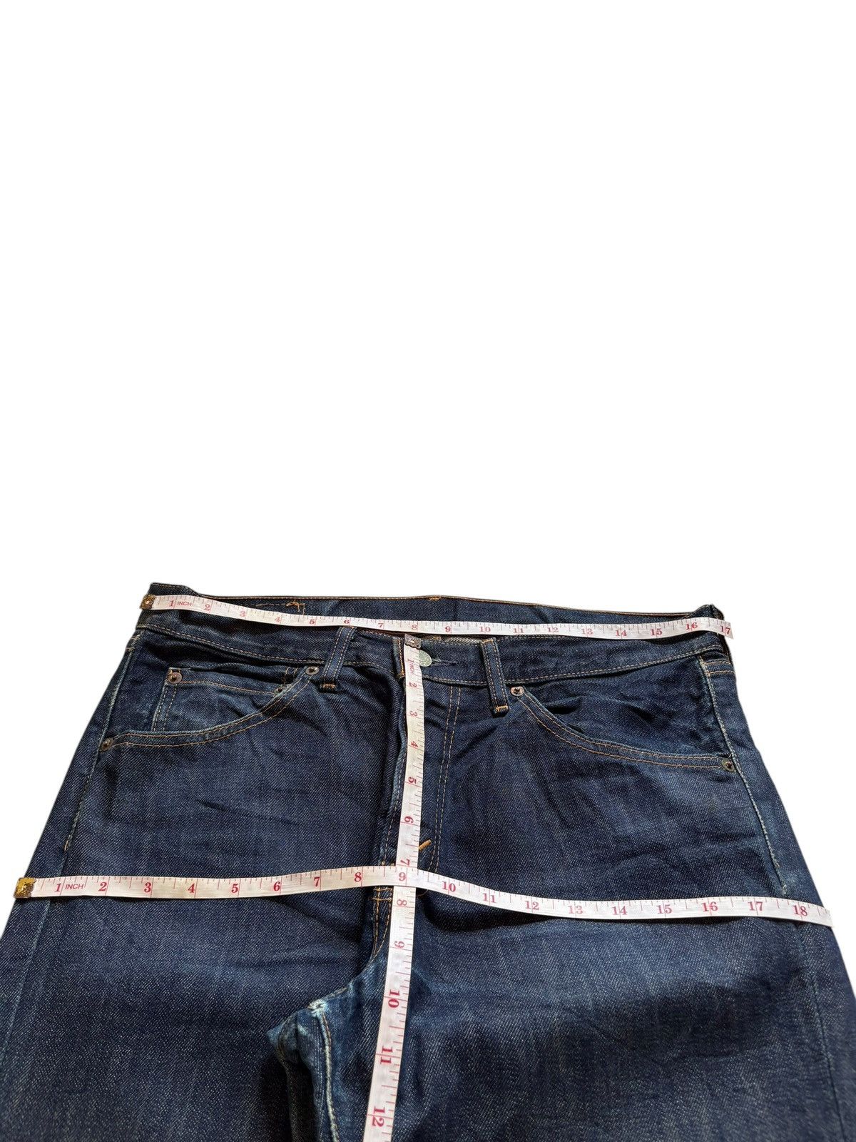 Levi's Vintage 90s Levis 517 Blue Wash Bootcut Jeans Size US 33 - 12 Thumbnail