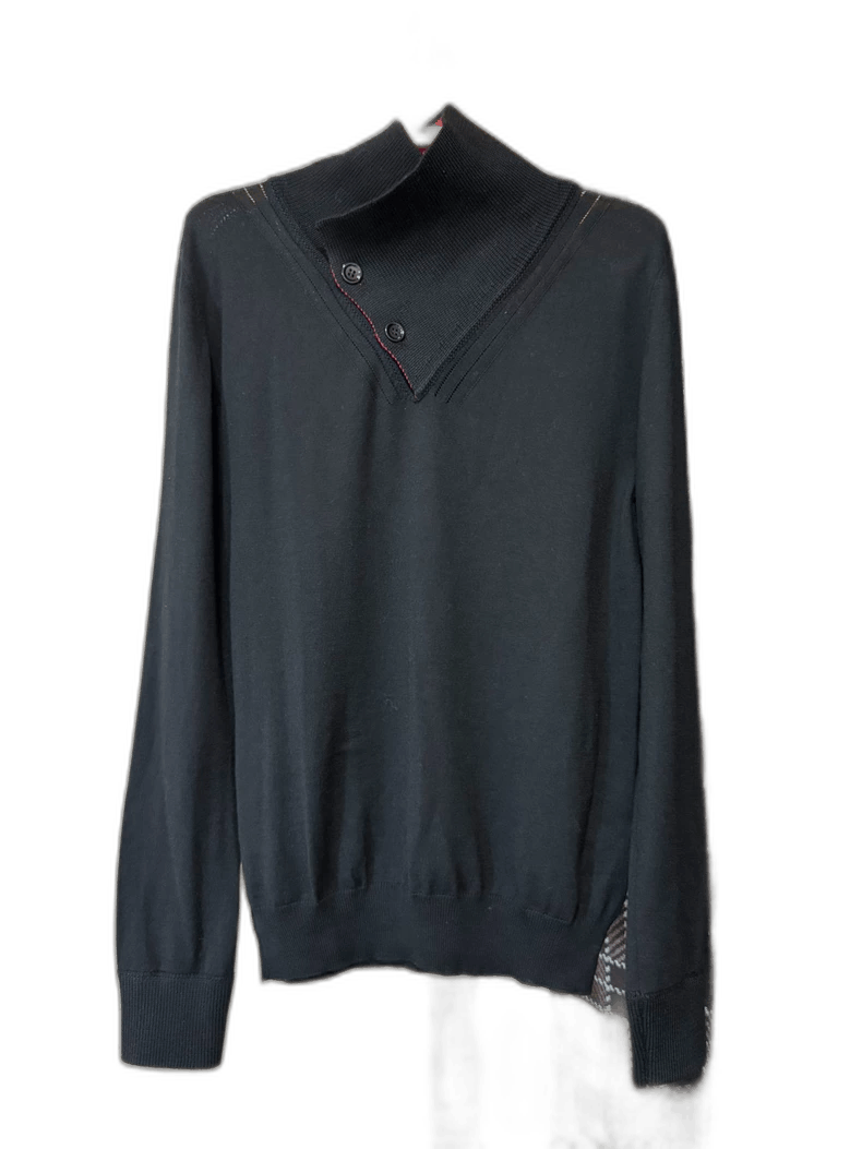 Dior Dior Fashion Sweater with Unique Neck Design Size US M / EU 48-50 / 2 - 1 Thumbnail