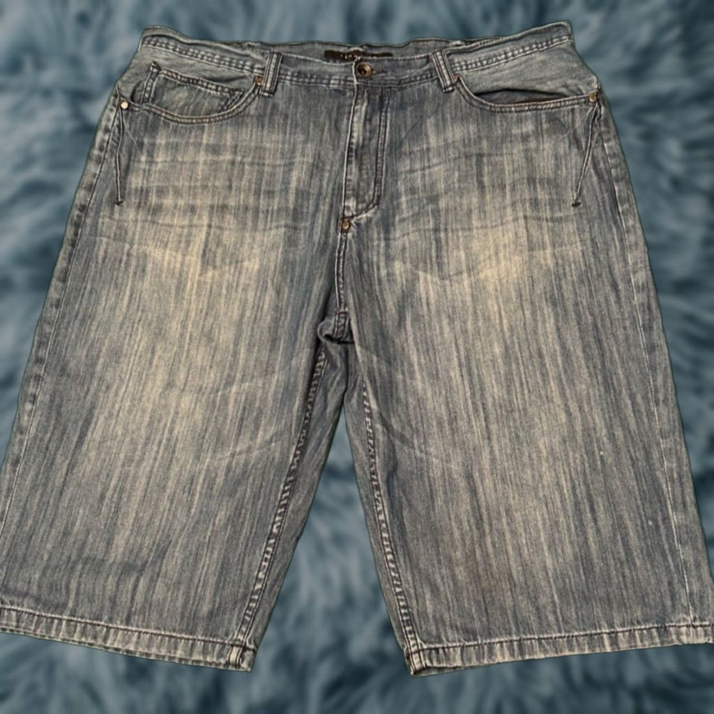 Sean John VINTAGE Sean John Baggy Hip Hop Skater Grunge Jeans Shorts Men Size 40 Jorts JNCO Skater Grunge Hip Hop Vintage Size US 40 / EU 56 - 1 Thumbnail