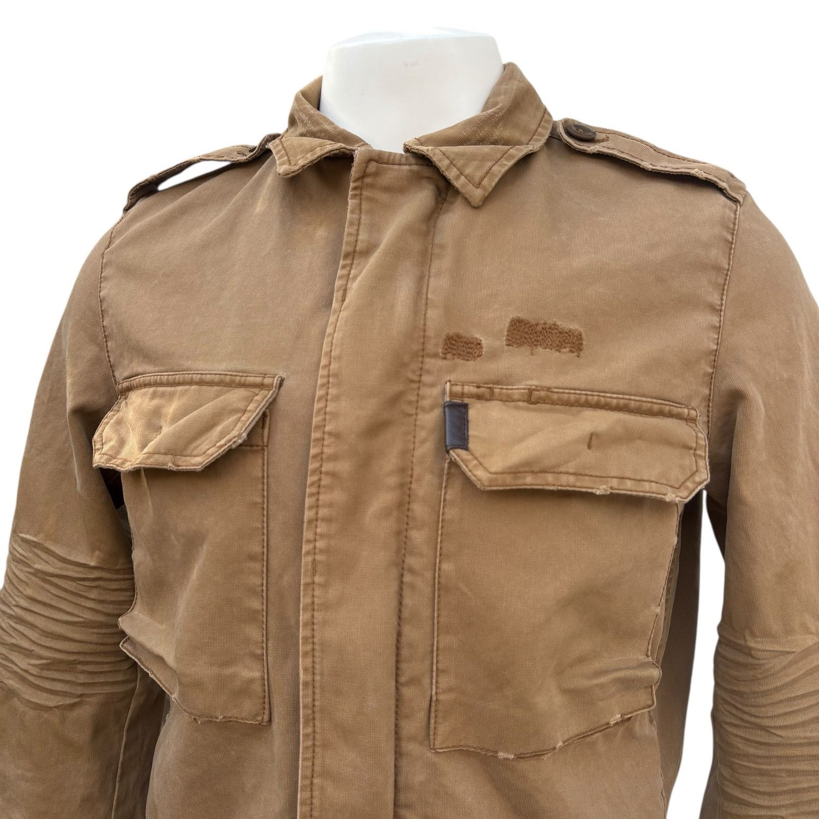 American Eagle Outfitters VTG American Eagle Military Jacket Coat Sm Khaki Tan Size US S / EU 44-46 / 1 - 2 Thumbnail