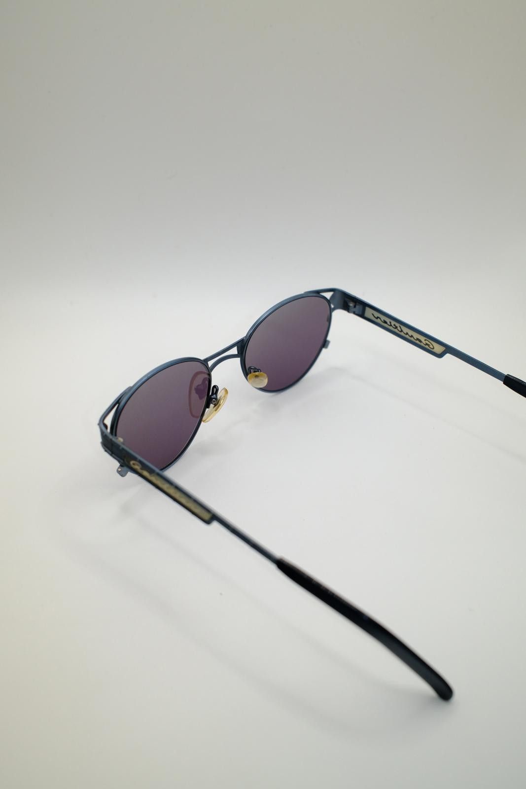Jean Paul Gaultier 90's Jean Paul Gaultier Metal Frame Script Sunglasses Size ONE SIZE - 5 Thumbnail