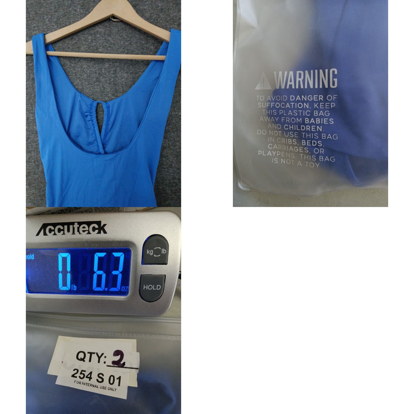 Triangl Toluca One Piece Swimsuit blue S Womens Size ONE SIZE - 9 Thumbnail