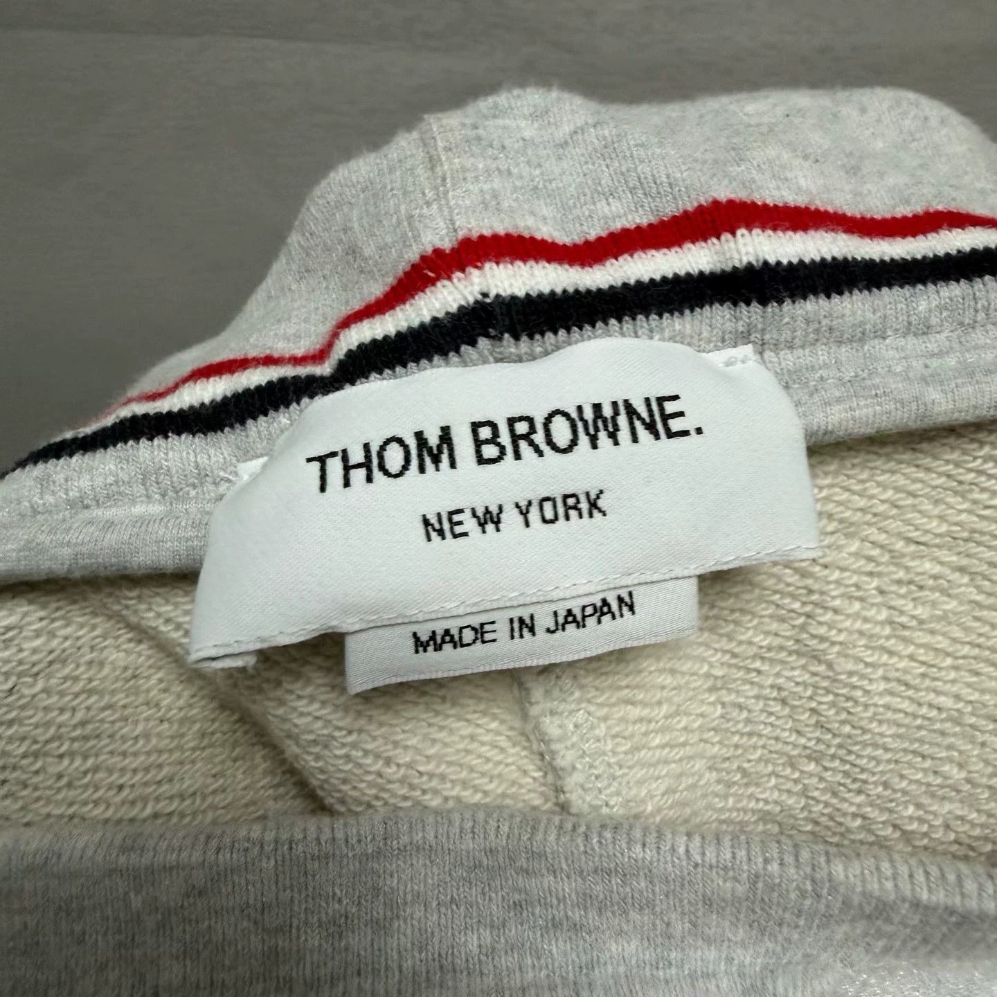 Thom Browne THOM BROWNE TB 4-Bar Drawstring Shorts Grey M (99%) Size US 35 - 6 Thumbnail