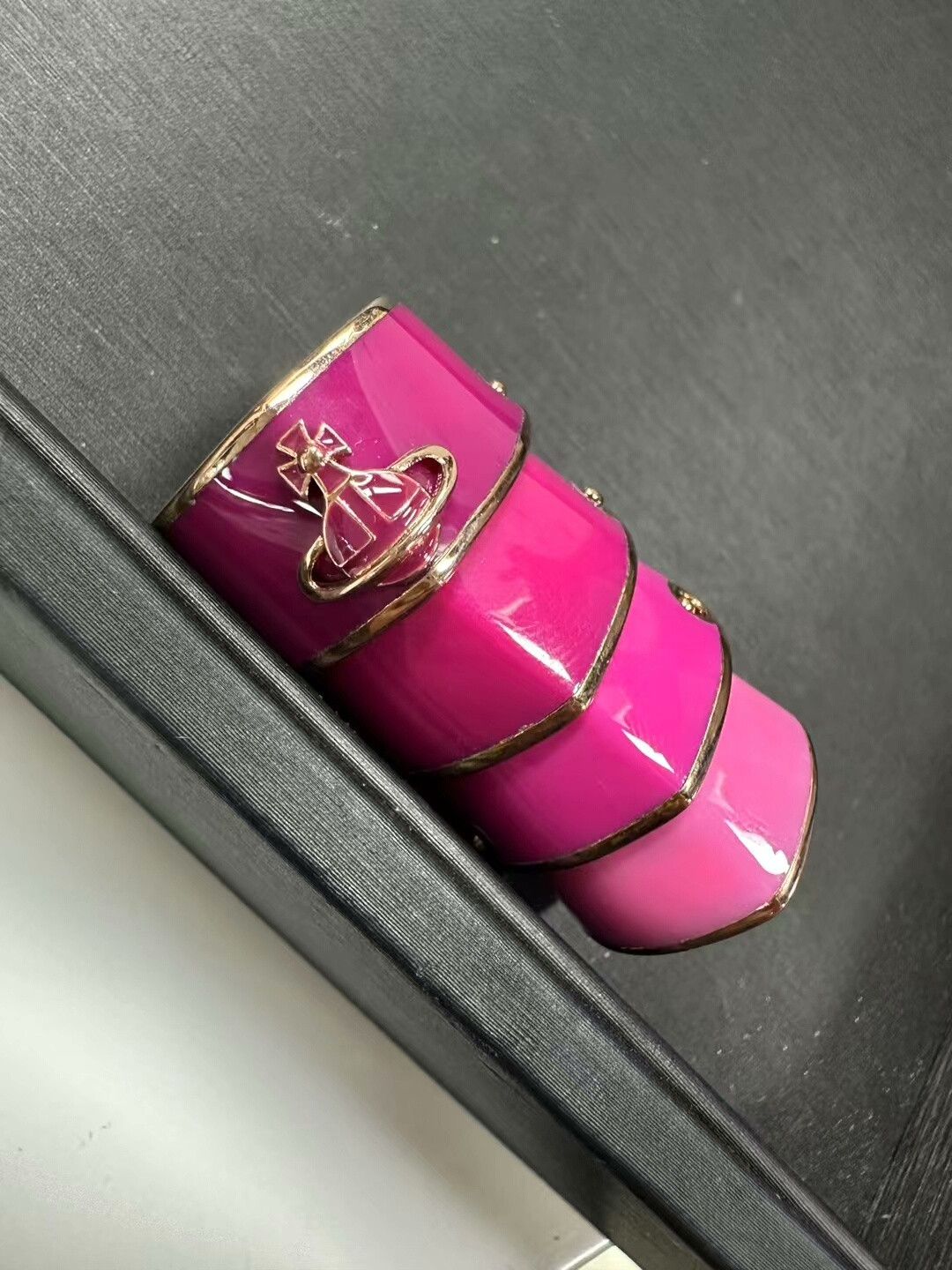 Vivienne Westwood Vivienne Westwood Saturn Ring Size ONE SIZE - 1 Thumbnail