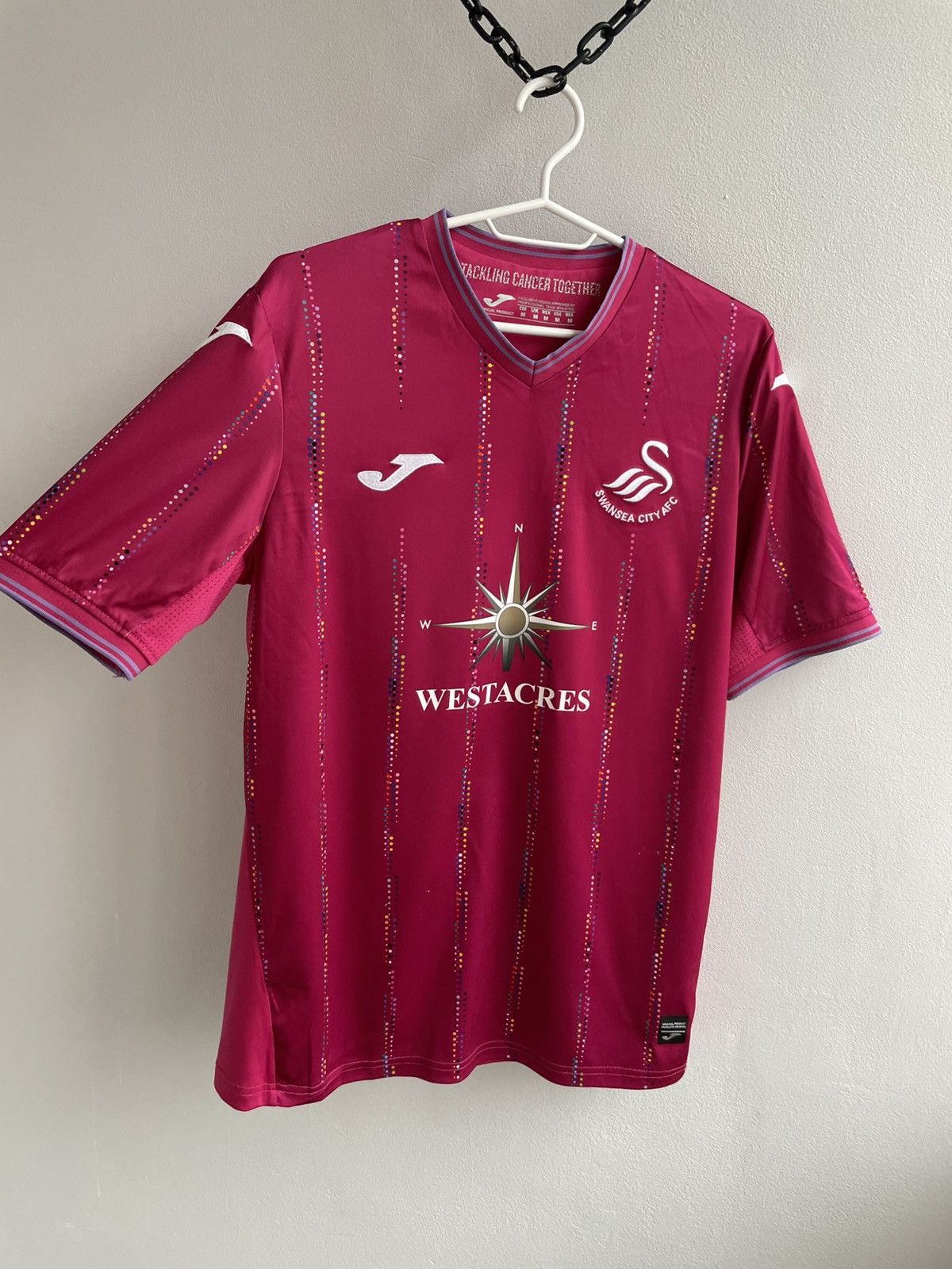 Joma SWANSEA CITY 2023 2024 THIRD FOOTBALL SHIRT SOCCER JERSEY Size US M / EU 48-50 / 2 - 3 Thumbnail