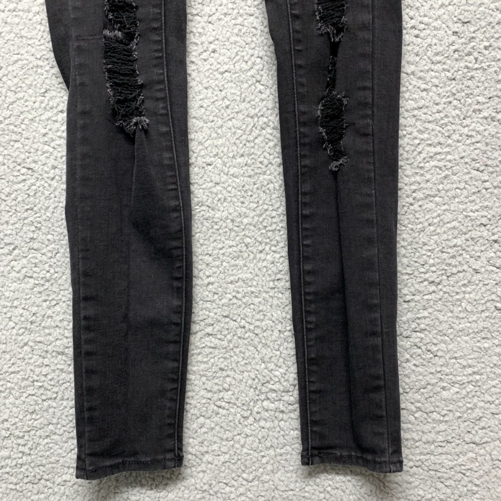 Levi's Levi's Levi Strauss 720 Skinny Jeans Black Women’s 26W 30L Designer Distressed Levis Jeans Size 26" / US 2 / IT 38 - 3 Thumbnail