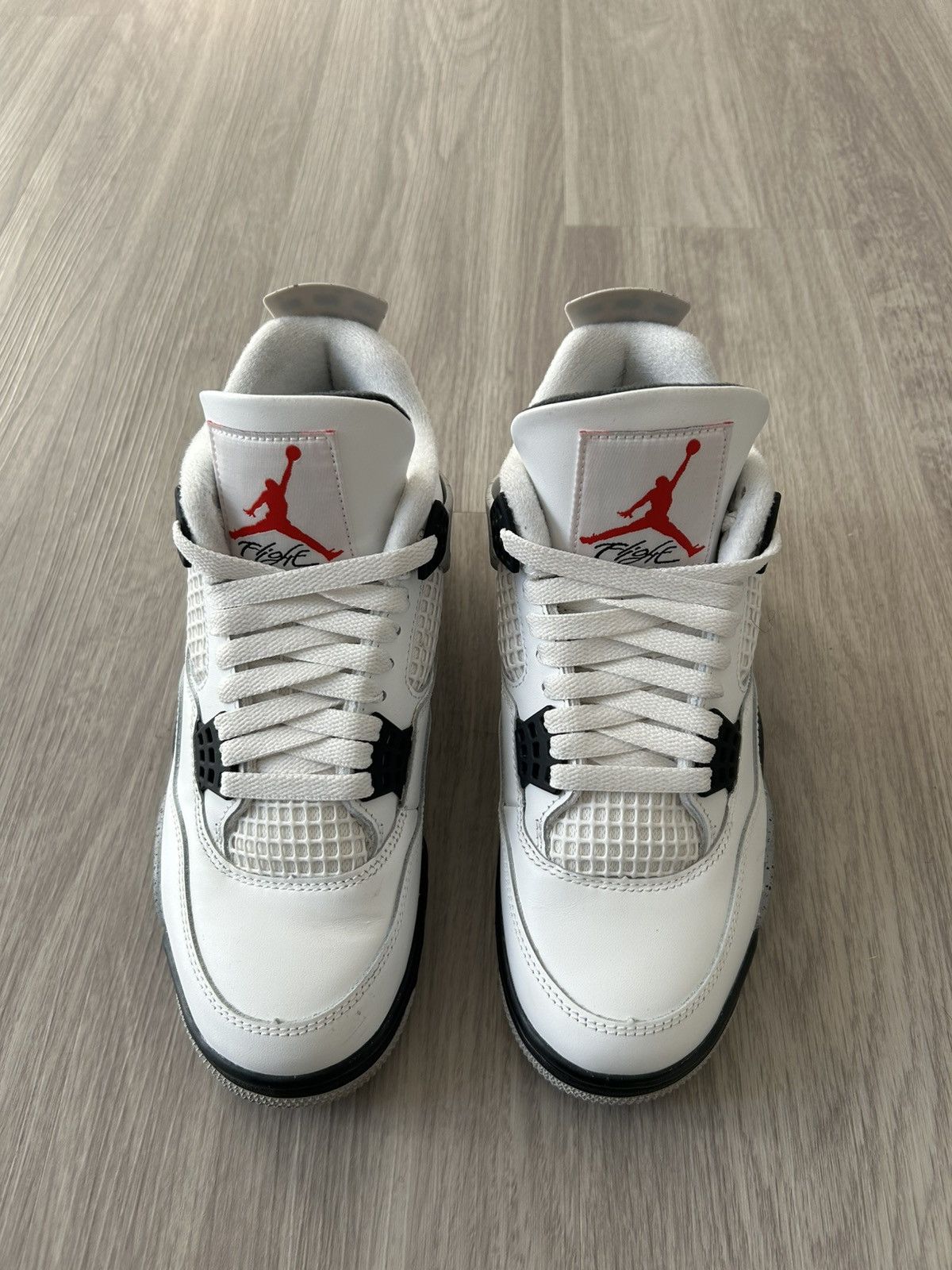 Jordan Brand Air Jordan Retro 4 White Cement 2025 Size 7 Size US 7 / EU 40 - 3 Thumbnail