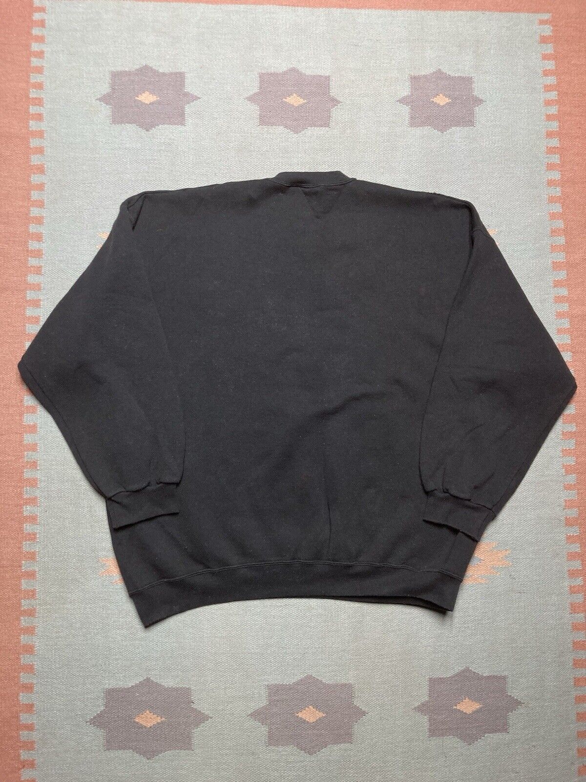 Vintage VTG crewneck sweatshirt blank fade black grunge Franklin 3XL Size US XXL / EU 58 / 5 - 5 Thumbnail