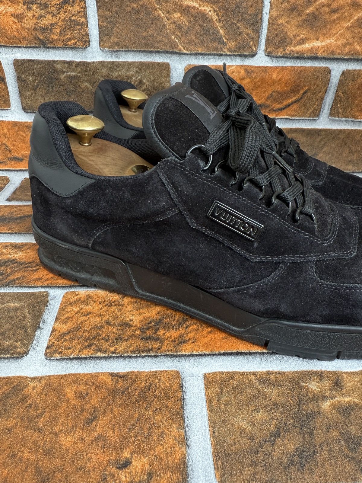 Louis Vuitton LV Trainer Shoes Suede Louis Vuitton Sneaker Trainers Size US 9.5 / EU 42-43 - 7 Thumbnail