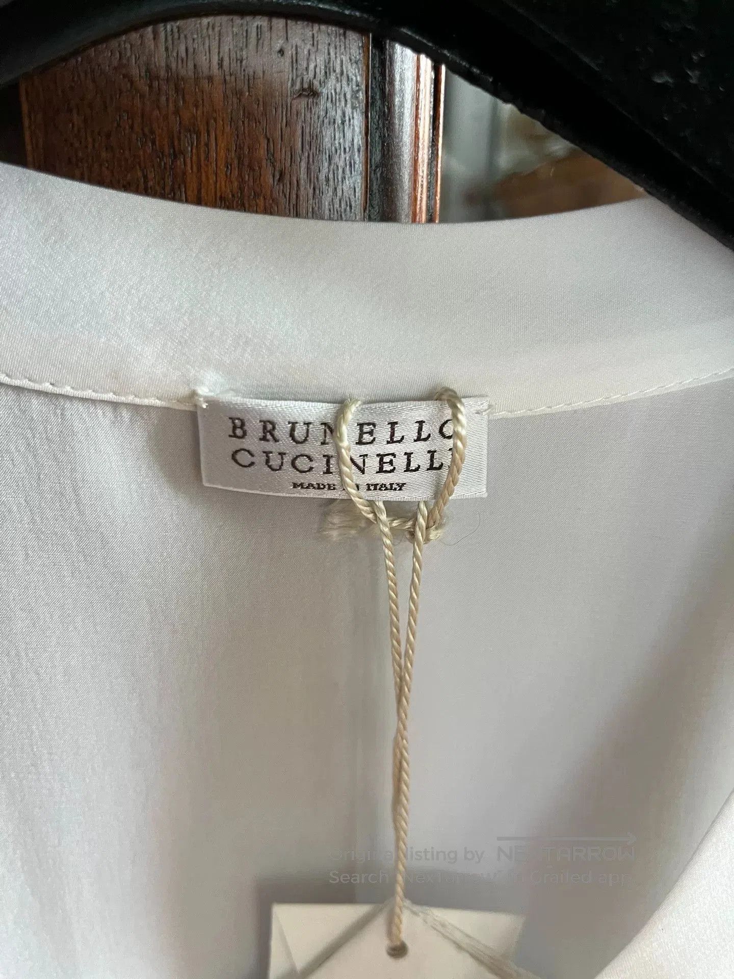 Brunello Cucinelli Brunello Cucinelli White Embroidered Shirt. Size US XS / EU 42 / 0 - 3 Thumbnail
