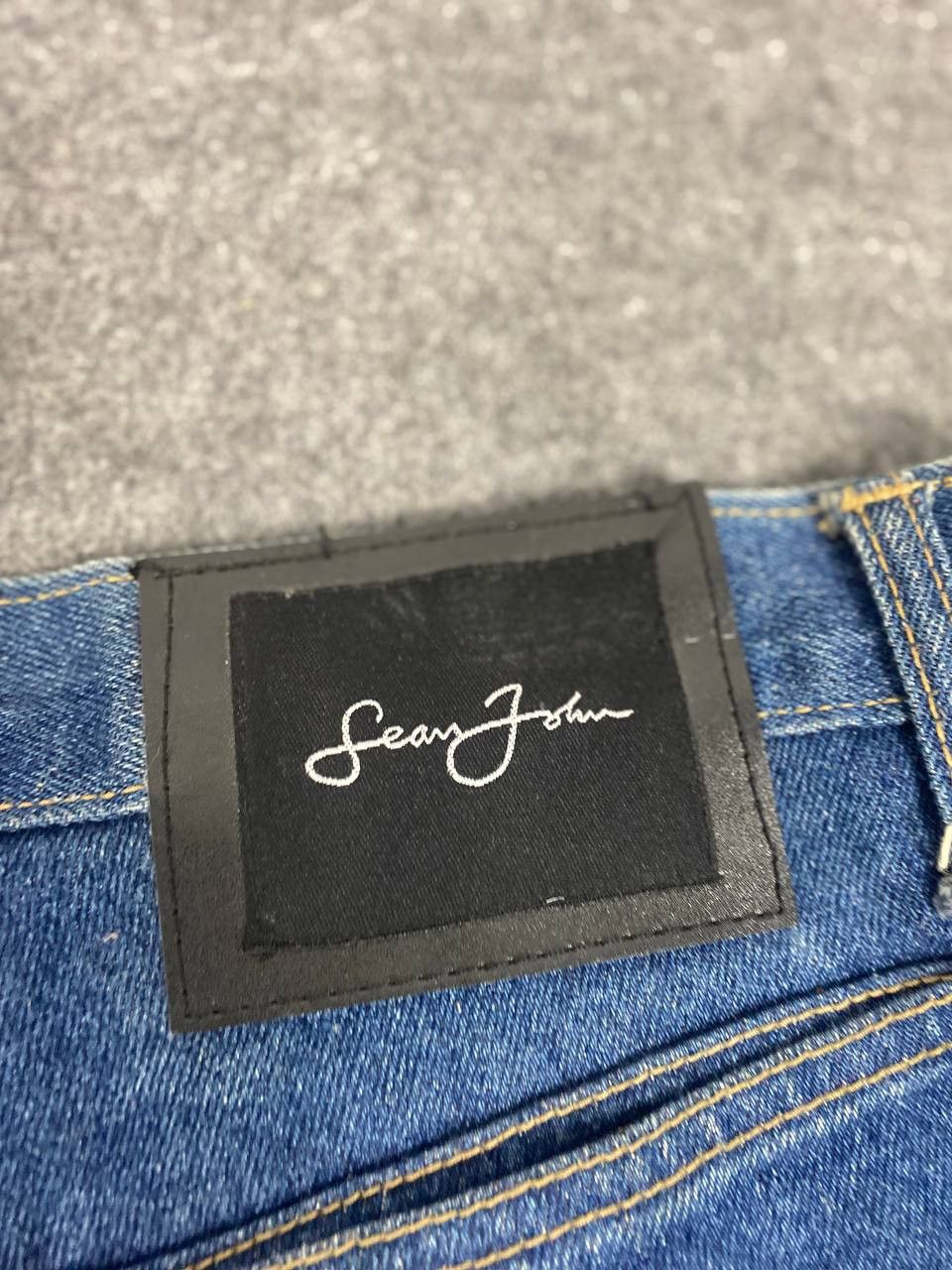 Sean John vintage sean john baggy denim embroided logo nice design Size US 34 / EU 50 - 4 Thumbnail