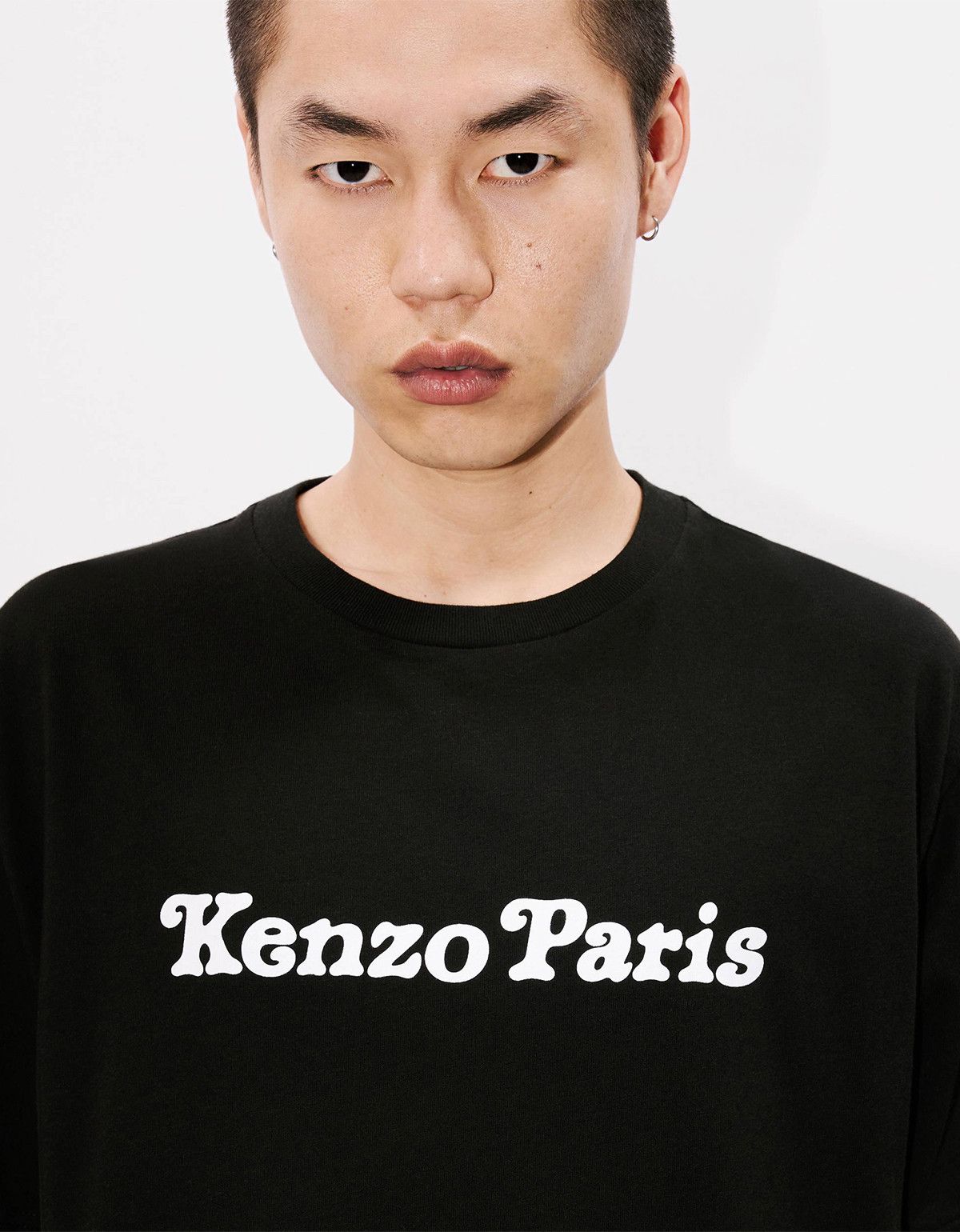 Kenzo Kenzo Verdy Market Genderless Oversized Black T-Shirt Size US S / EU 44-46 / 1 - 6 Thumbnail