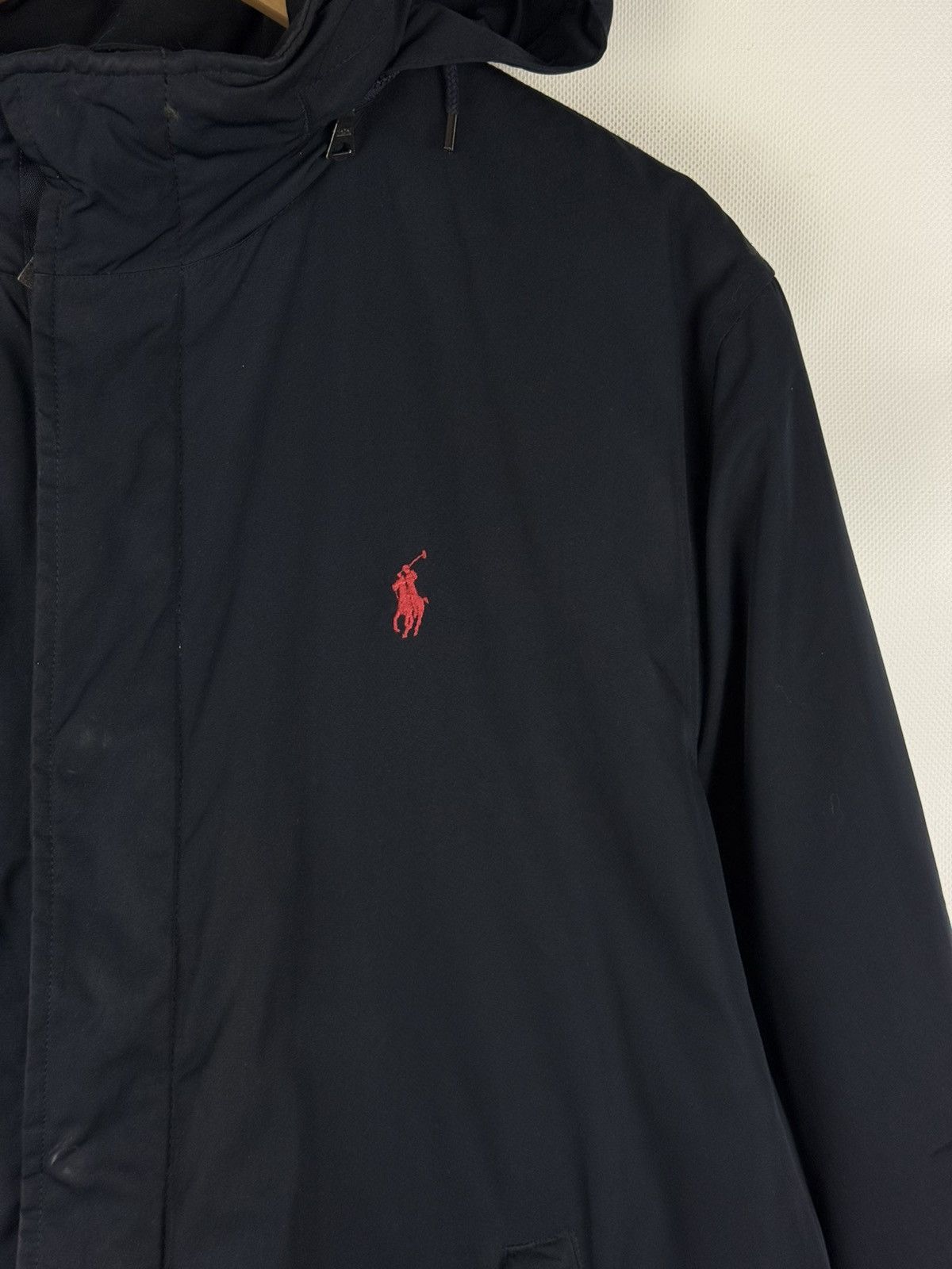 Polo Ralph Lauren Polo By Ralph Lauren VTG Hooded Fleece Lined Bomber Jacket Size US L / EU 52-54 / 3 - 6 Thumbnail