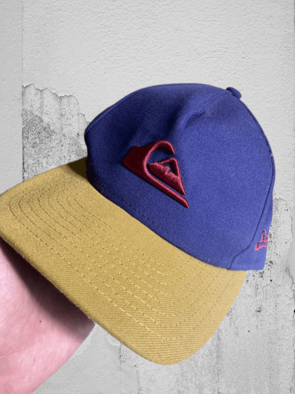 Quiksilver × Vintage vintage quiksilver cap unisex blue navy skate Size ONE SIZE - 1 Thumbnail