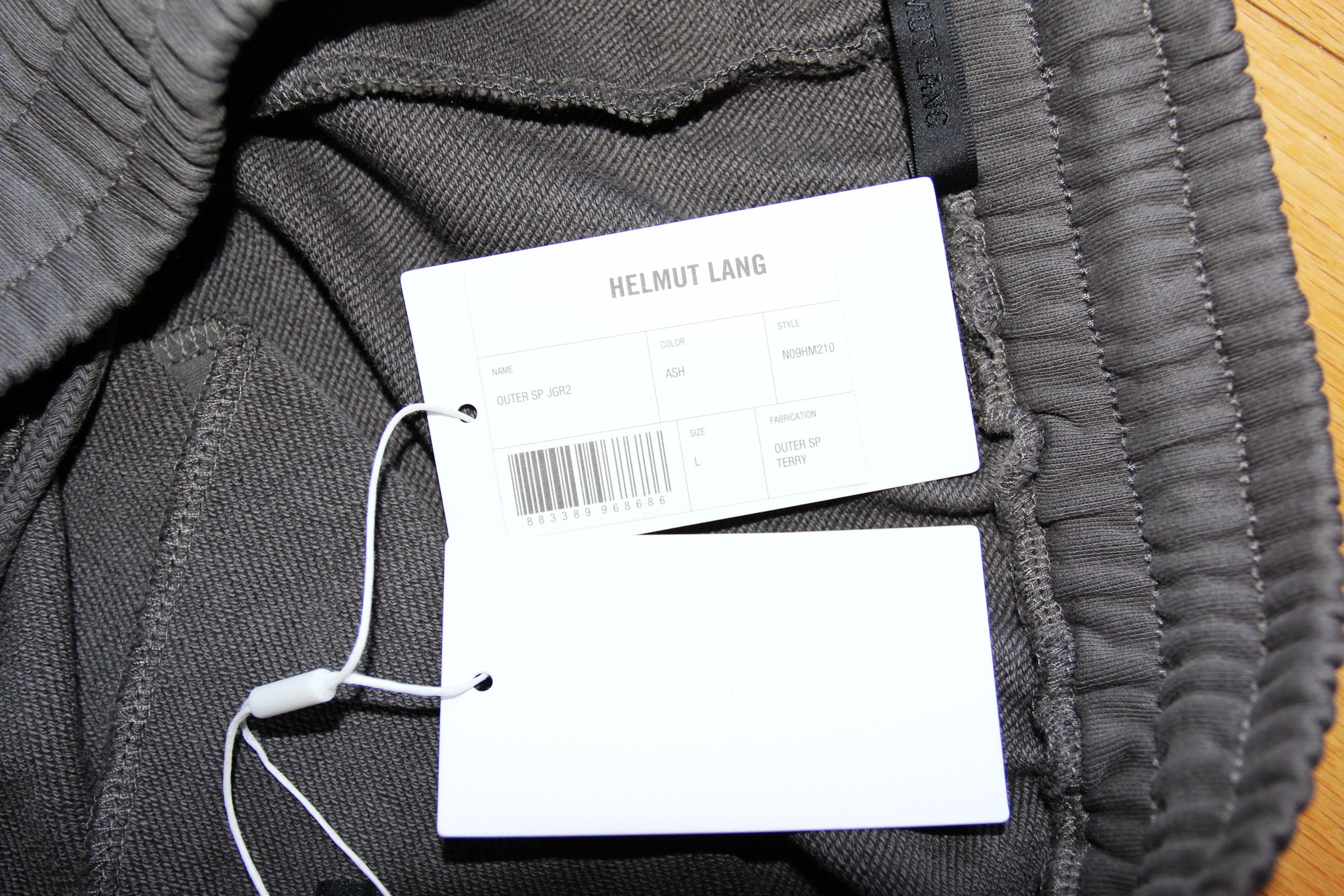 Helmut Lang BNWT SS24 HELMUT LANG OUTER SP JGR2 SWEATPANTS L Size US 34 / EU 50 - 8 Thumbnail
