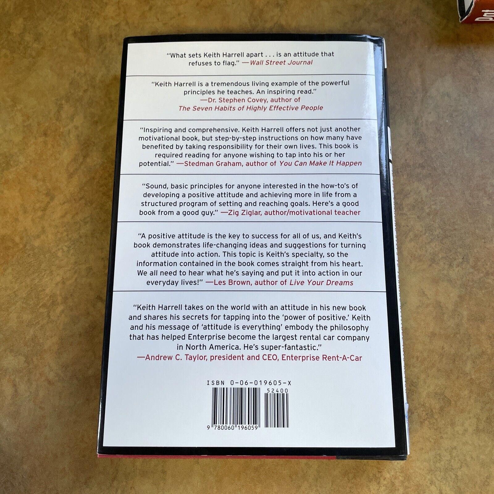 Designer Attitude is Everything Keith Harrell 1st edition signed Book Size ONE SIZE - 3 Thumbnail