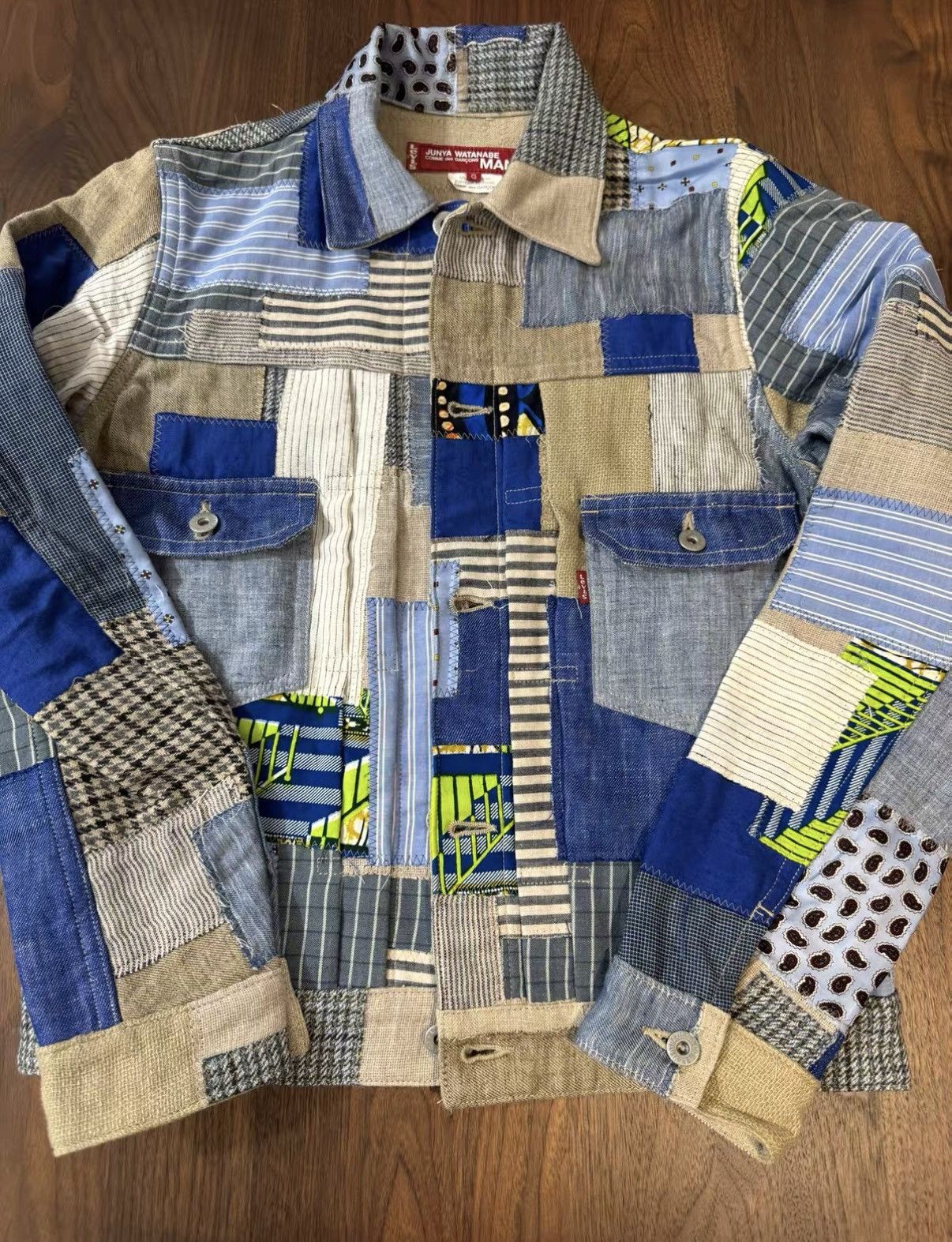 Junya Watanabe Junya Watanabe x Levi's Patchwork Jacket J34 Size US S / EU 44-46 / 1 - 1 Thumbnail