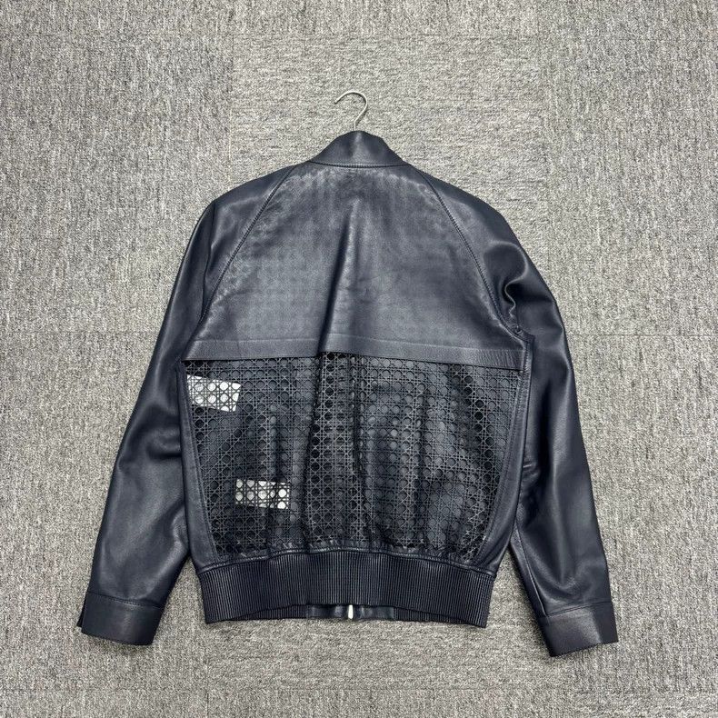 Dior Dior Leather Jacket Size 48-2505 Size US L / EU 52-54 / 3 - 2 Thumbnail