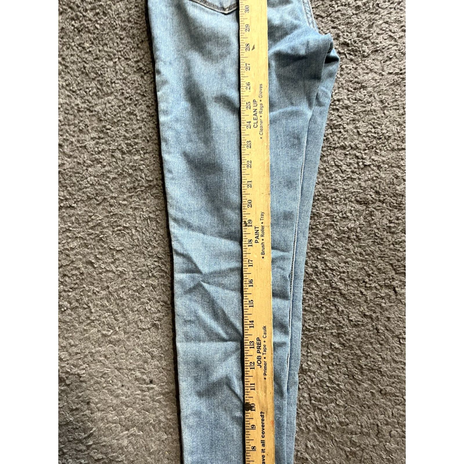 Old Navy VINTAGE Old Navy Womens Super Skinny High Rise Ankle Jeans Womens Blue 0 Size 25" / US 0 / IT 36 - 6 Thumbnail
