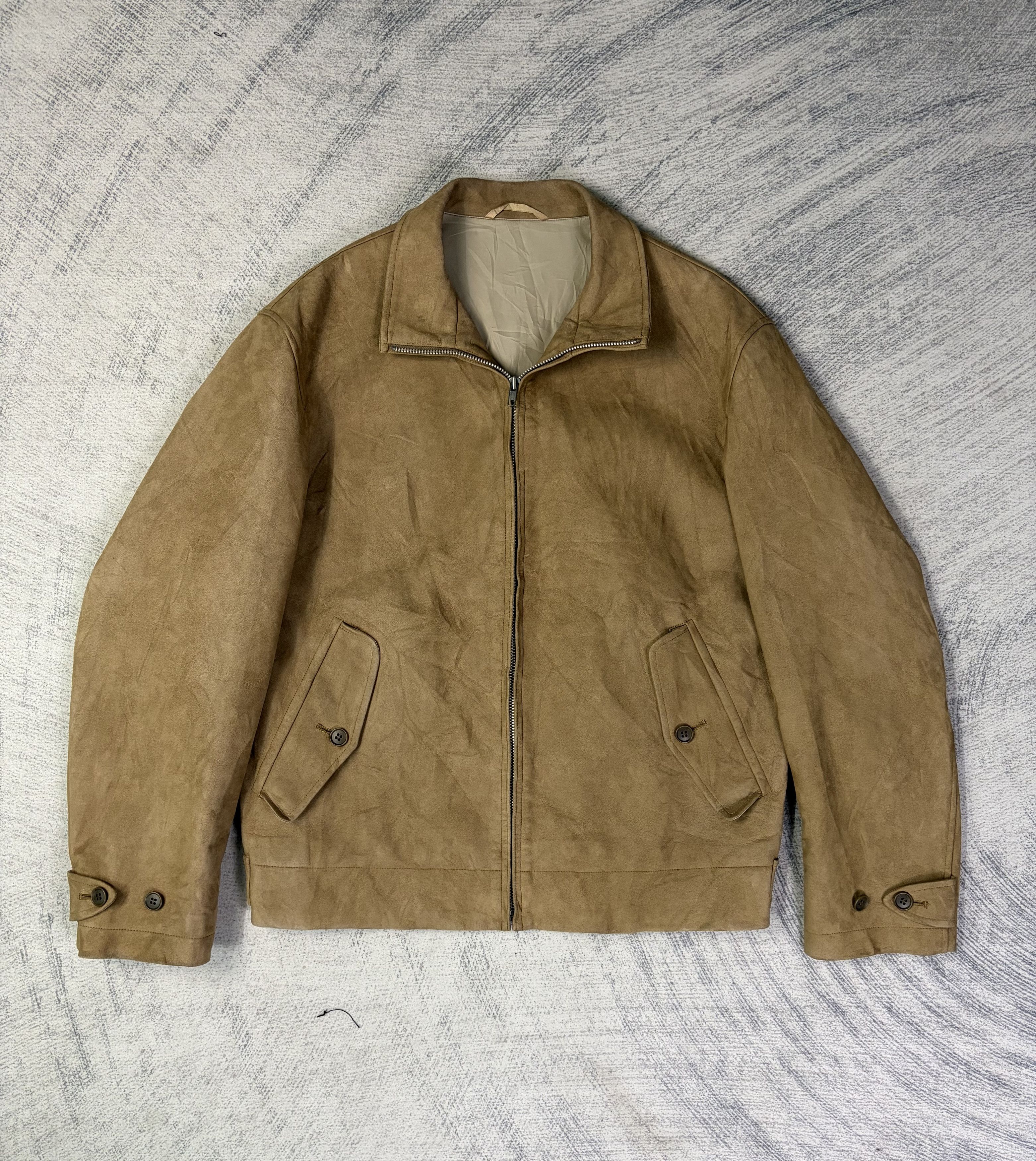 Yohji Yamamoto Yohji Yamamoto AAR Faux Suede Jacket Size US L / EU 52-54 / 3 - 1 Thumbnail