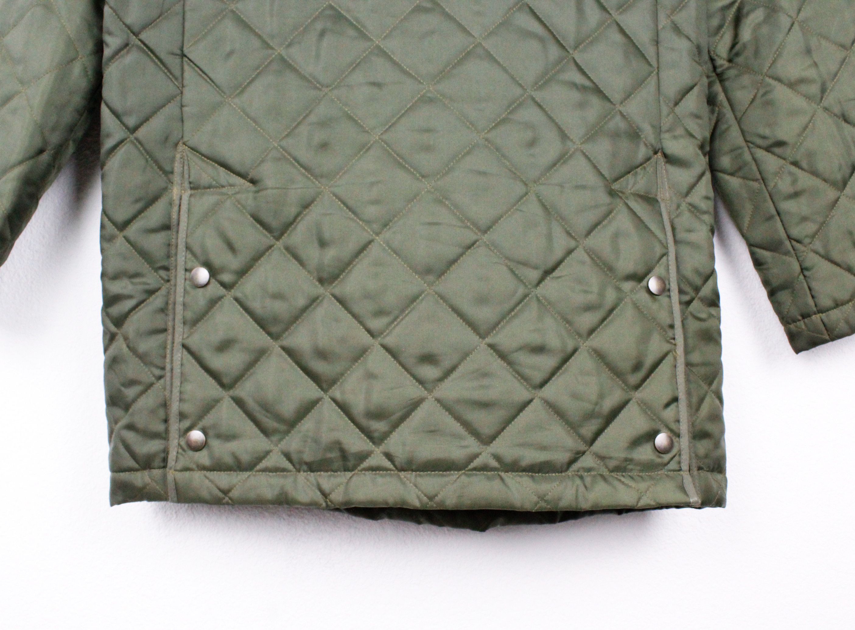 Japanese Brand × Orobianco Orobianco Army Green Olive Quilted Coat Jacket Size US S / EU 44-46 / 1 - 8 Thumbnail