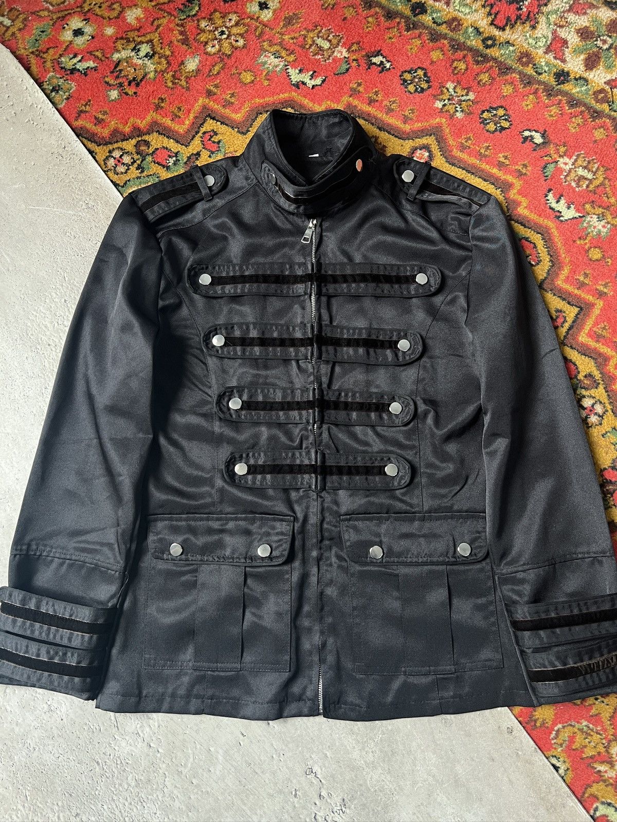 Hysteric Glamour Hysteric glamour style black opium y2k napoleon jacket Size US L / EU 52-54 / 3 - 1 Thumbnail
