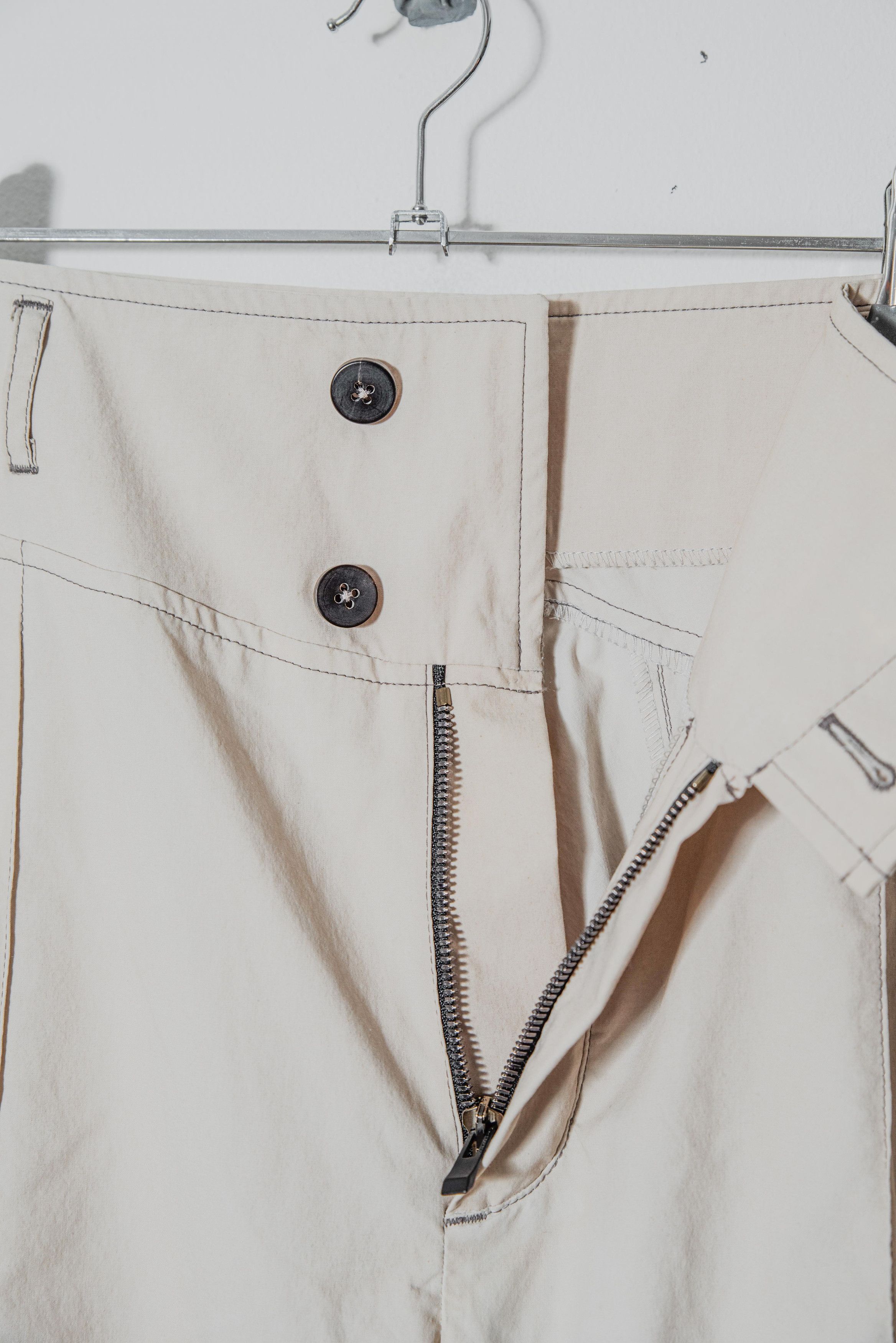 Incarnation Incarnation Beige Cropped Pants Size US 34 / EU 50 - 4 Thumbnail