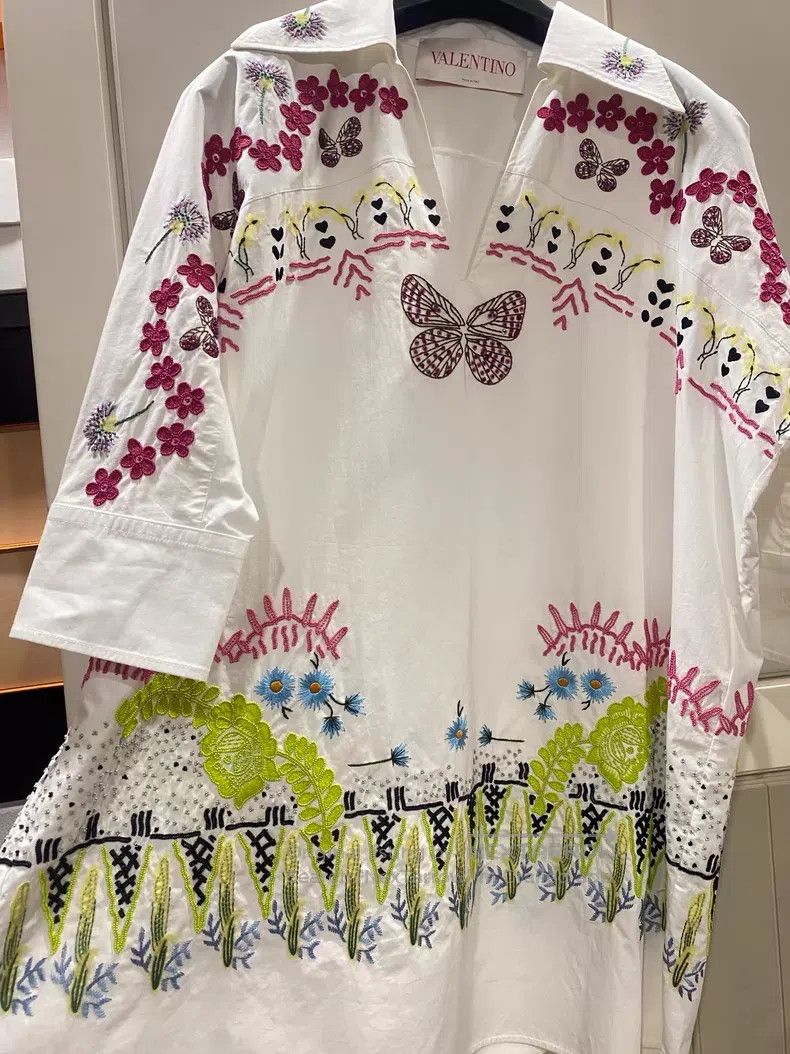 Valentino Valentino Shirt dress Size XXS / US 00 / IT 34 - 8 Thumbnail