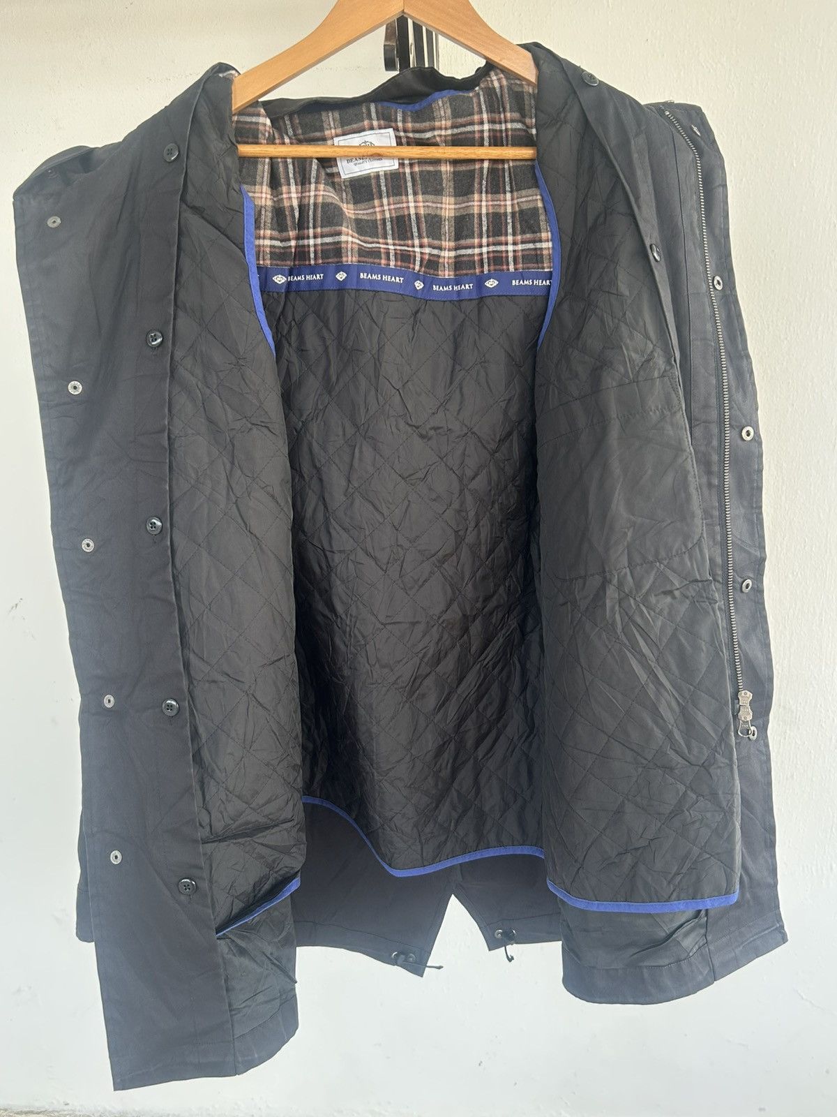 Beams Japan Beams Heart Parka Black Vintage Size US L / EU 52-54 / 3 - 6 Thumbnail