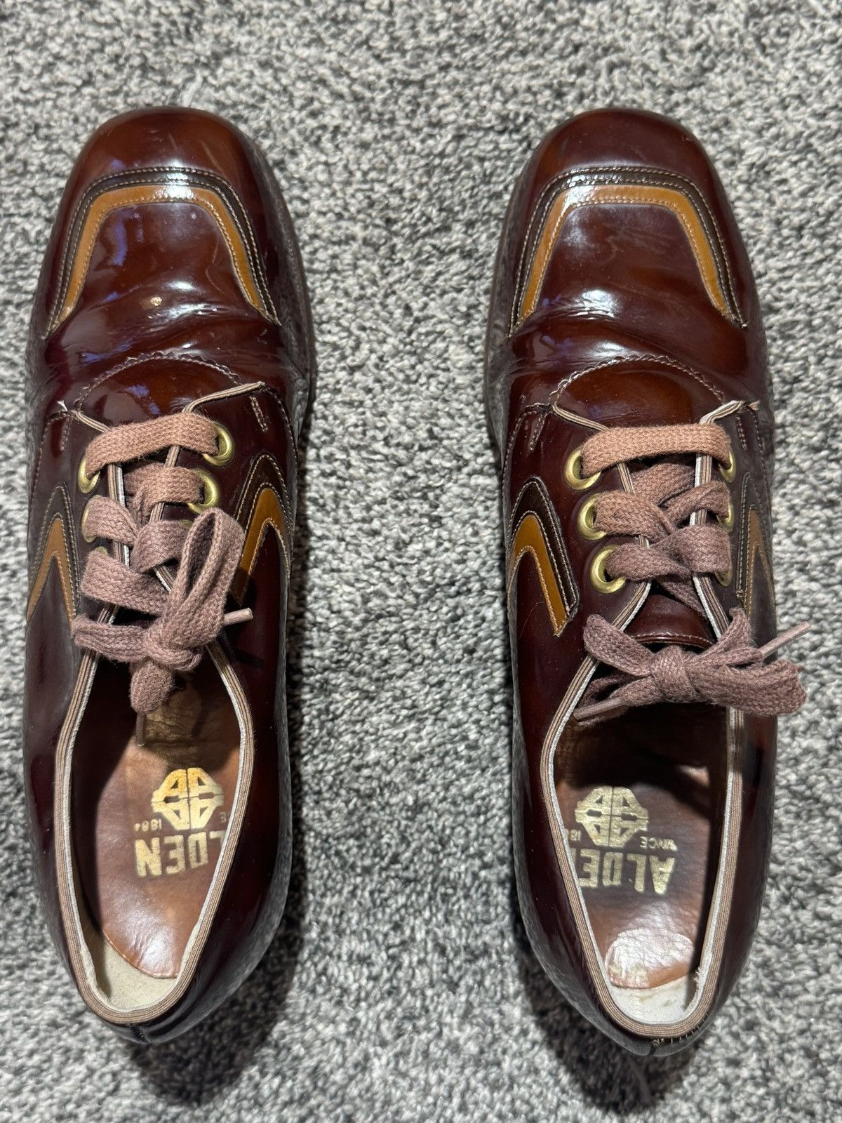 Other Vintage 70s Alden Women’s Patent Leather Shoes Size 6.5 C Size US 6.5 / IT 36.5 - 7 Thumbnail