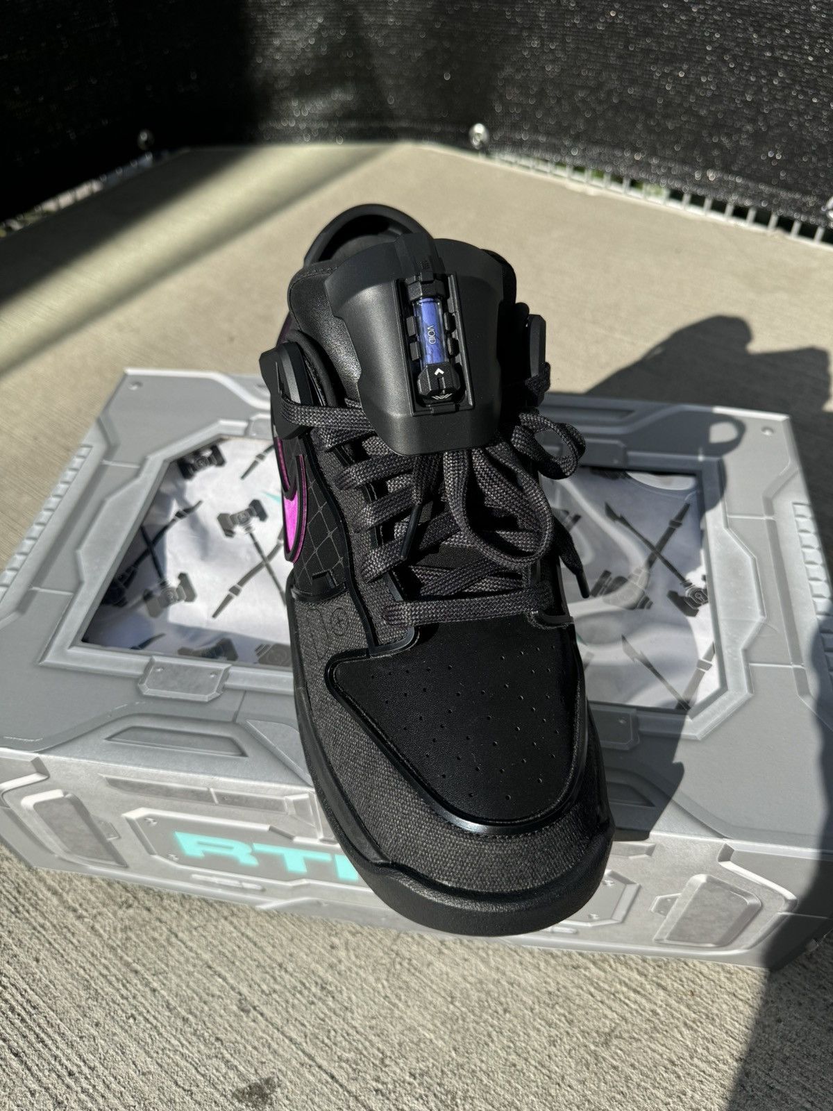 Nike Rtfkt Nike Dunk Genesis Void Size US 9.5 / EU 42-43 - 2 Thumbnail