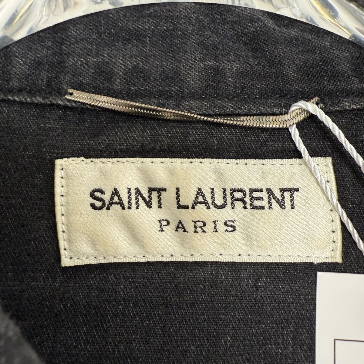 Yves Saint Laurent Yves Saint Laurent Metal Buttons Long Sleeve Shirt K26WX Size US M / EU 48-50 / 2 - 5 Thumbnail
