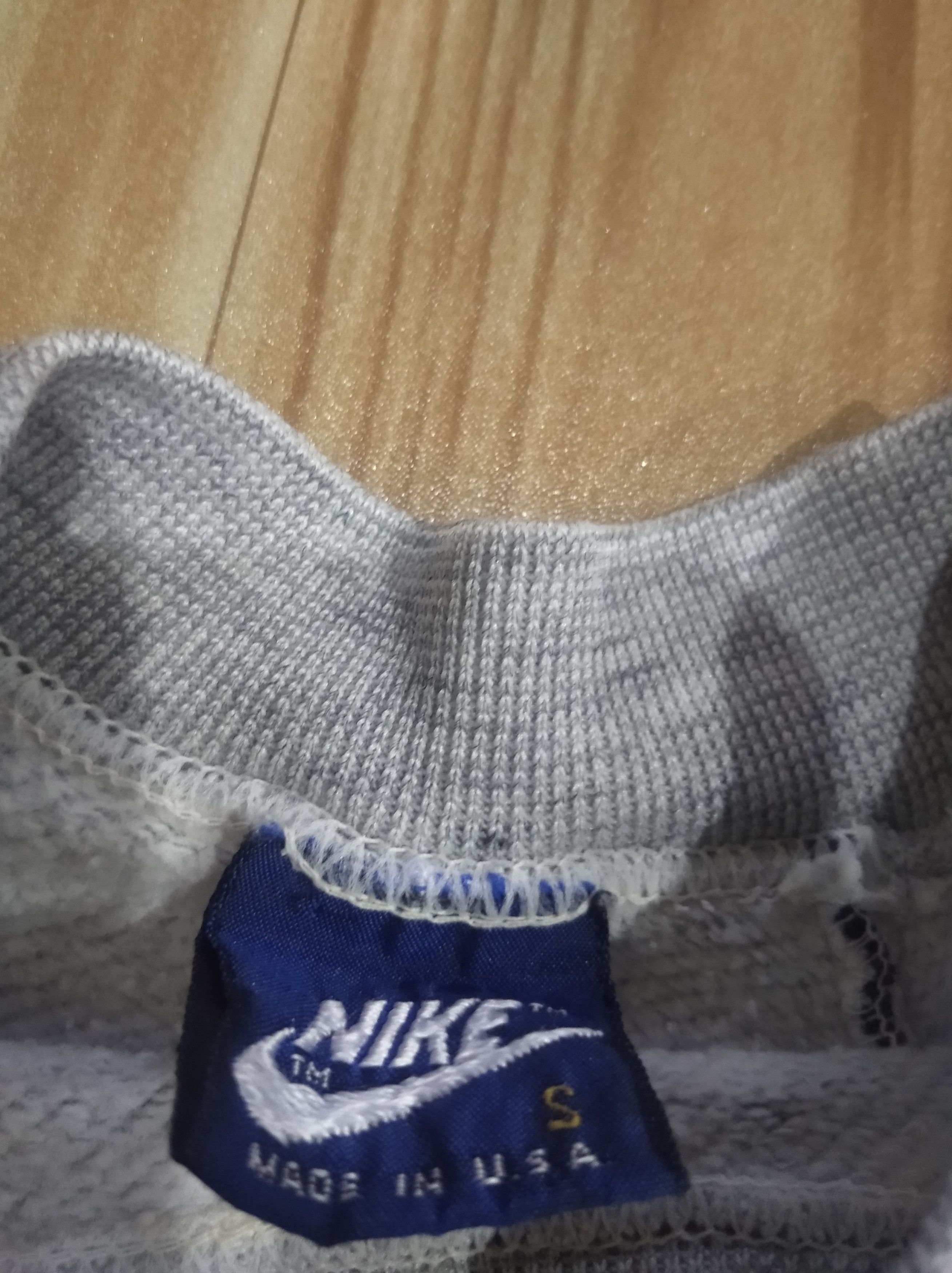 Nike × Vintage Vintage 80s Nike Sweatshirt small Size US S / EU 44-46 / 1 - 3 Thumbnail